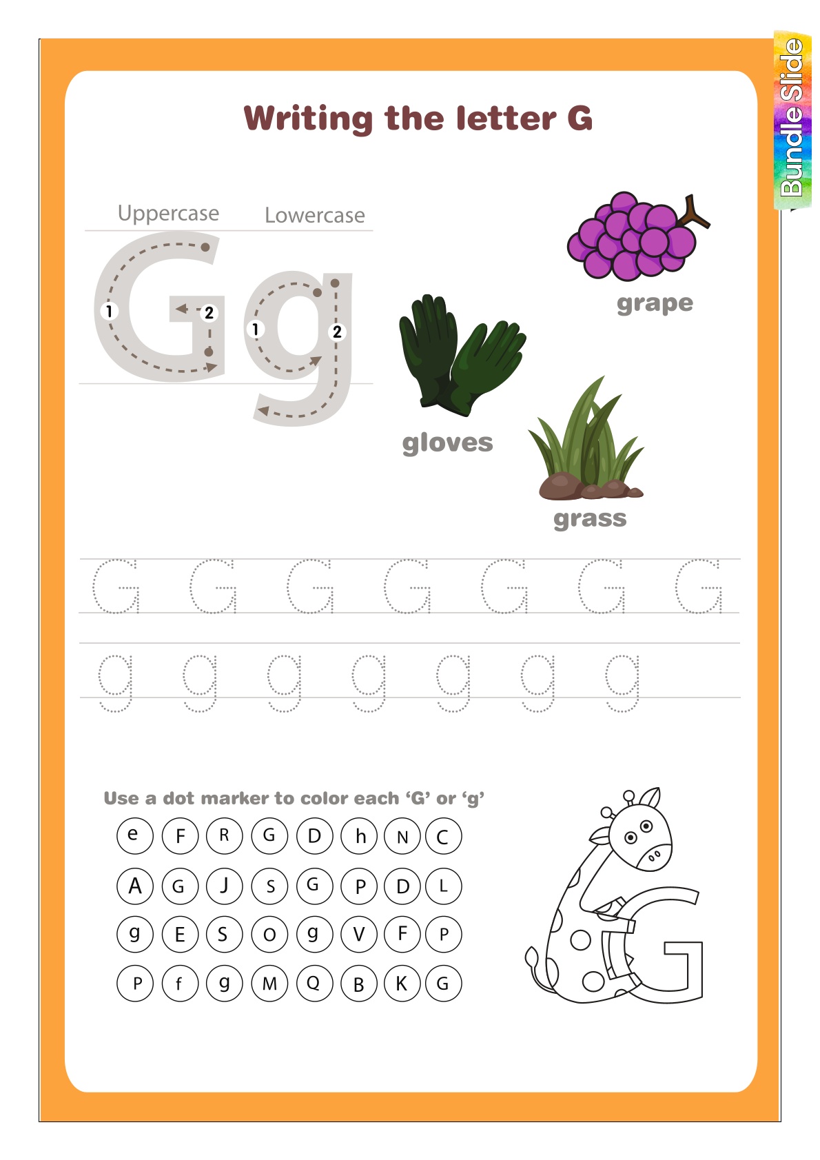 Alphabet - G