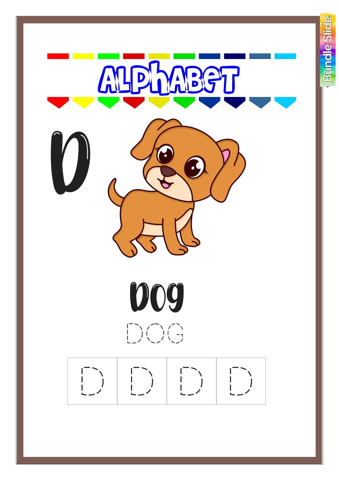Alphabet - D