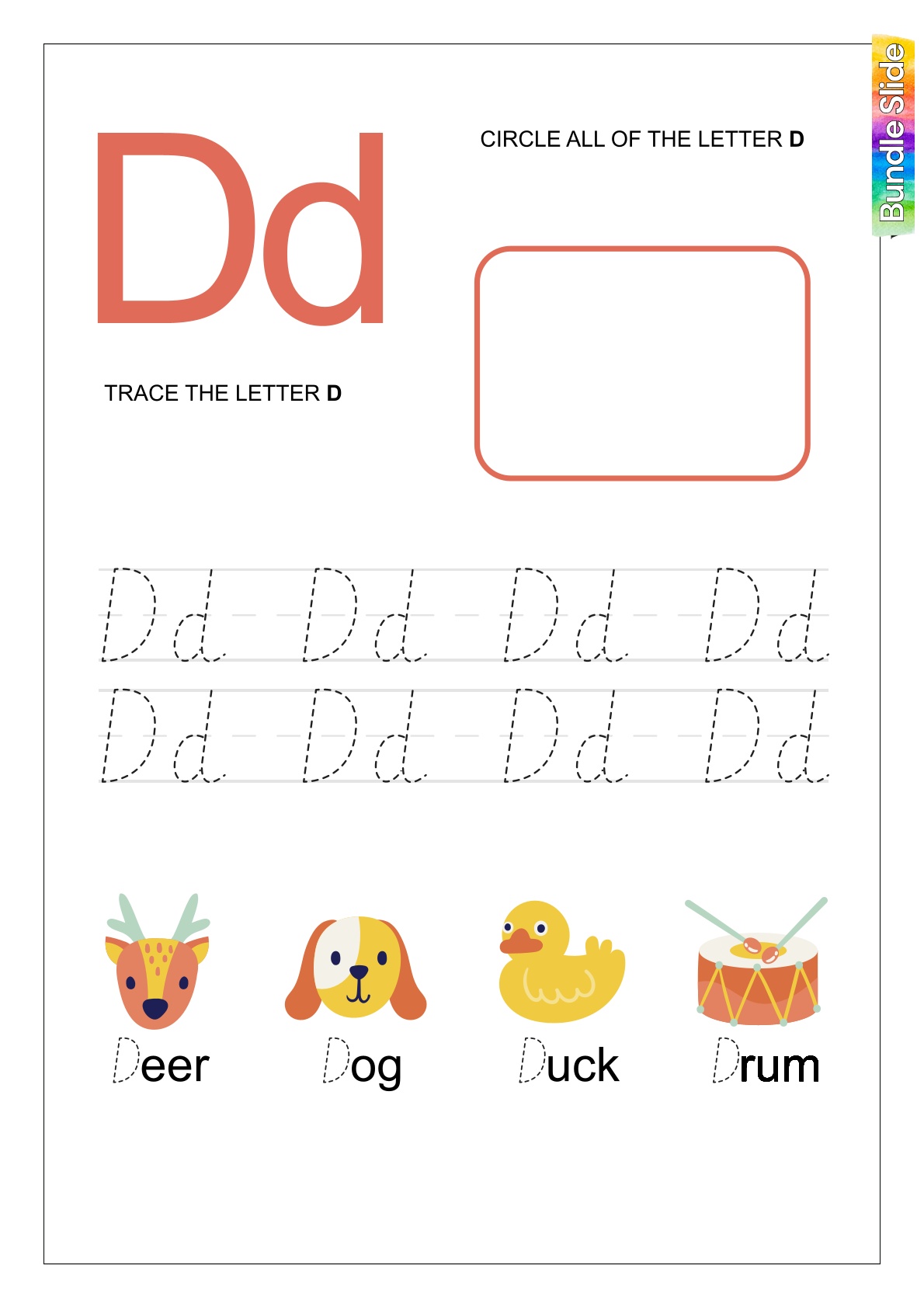 Alphabet - D