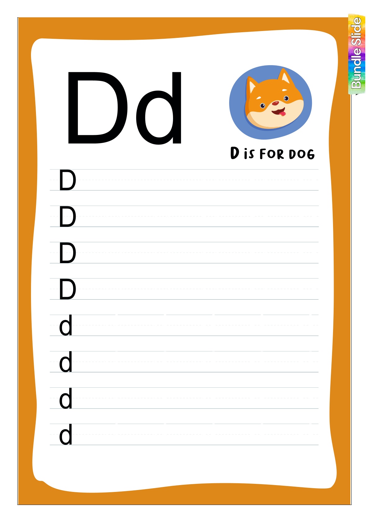 Alphabet - D