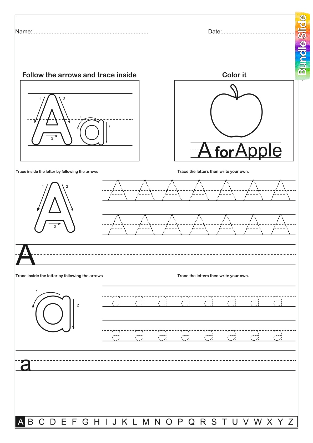 Alphabet - A