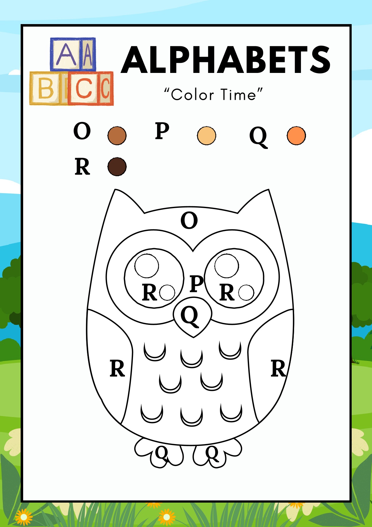 Busy Book to learn Alphabets, Colors, Shapes and Numbers 
