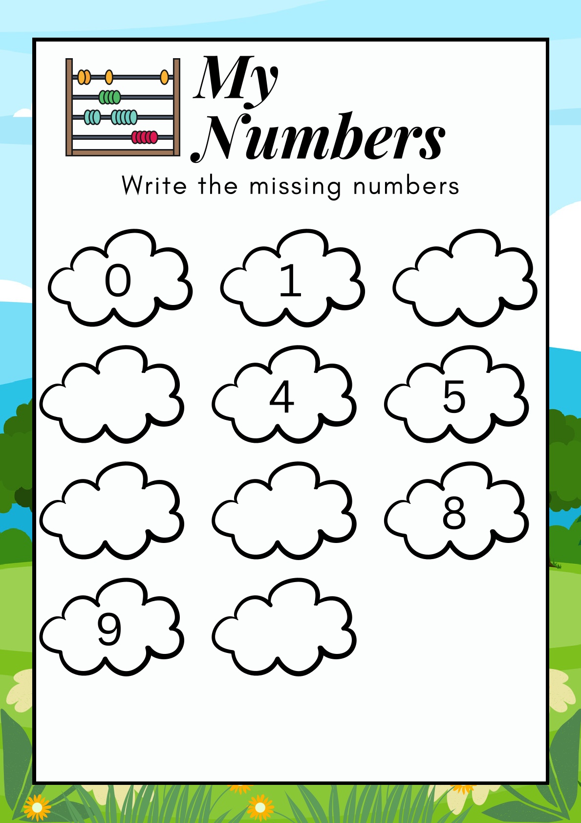 Busy Book to learn Alphabets, Colors, Shapes and Numbers 