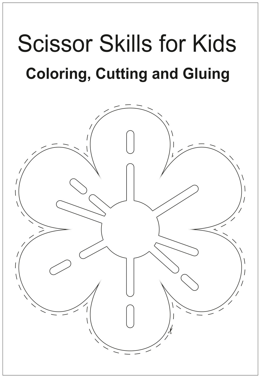 Jumbo Cut & Glue Busy Book - 1000+ pages