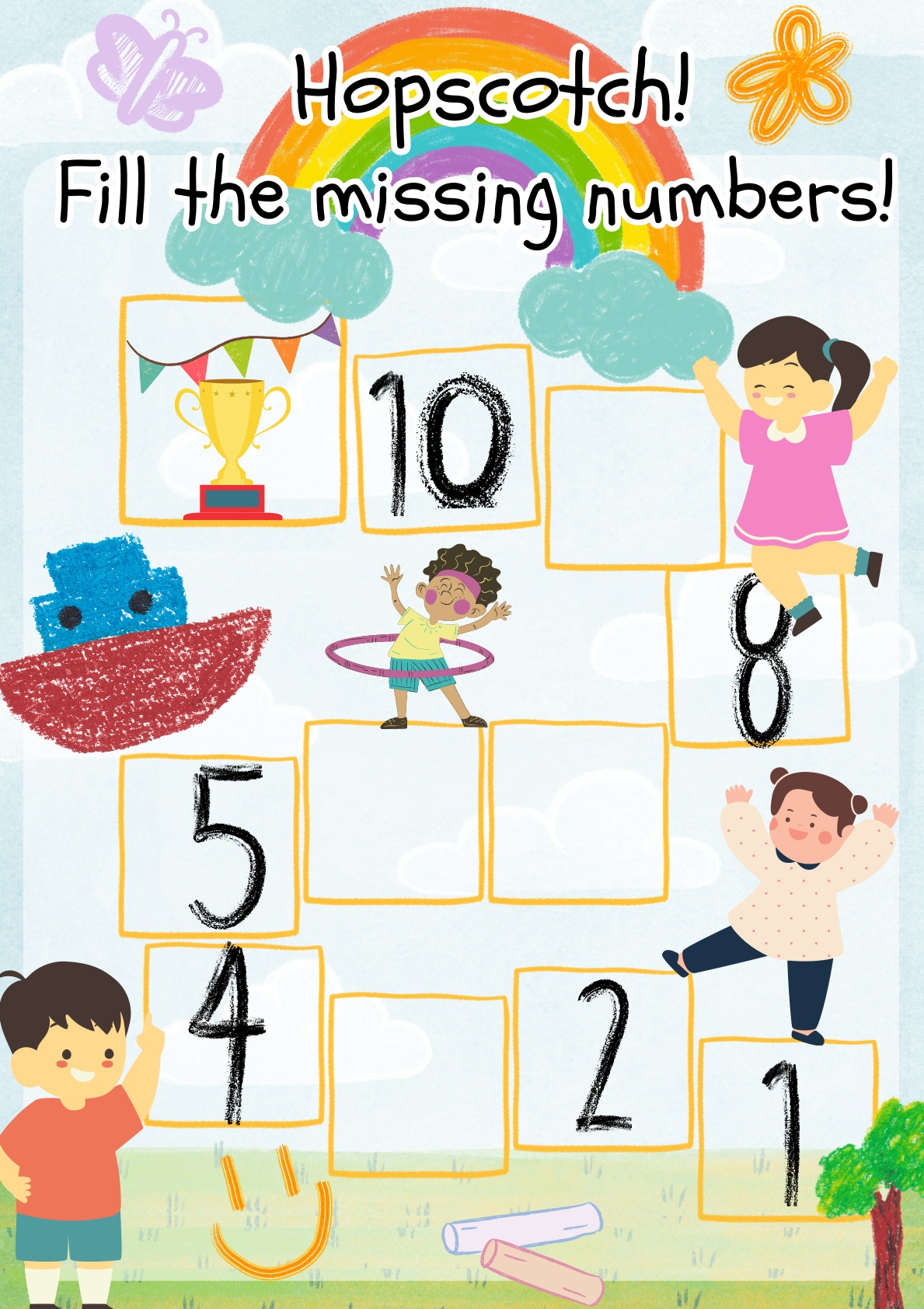 Little Kids - Tracing, Matching, Counting etc