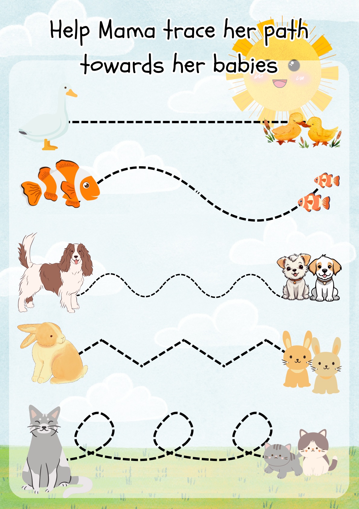 Little Kids - Tracing, Matching, Counting etc