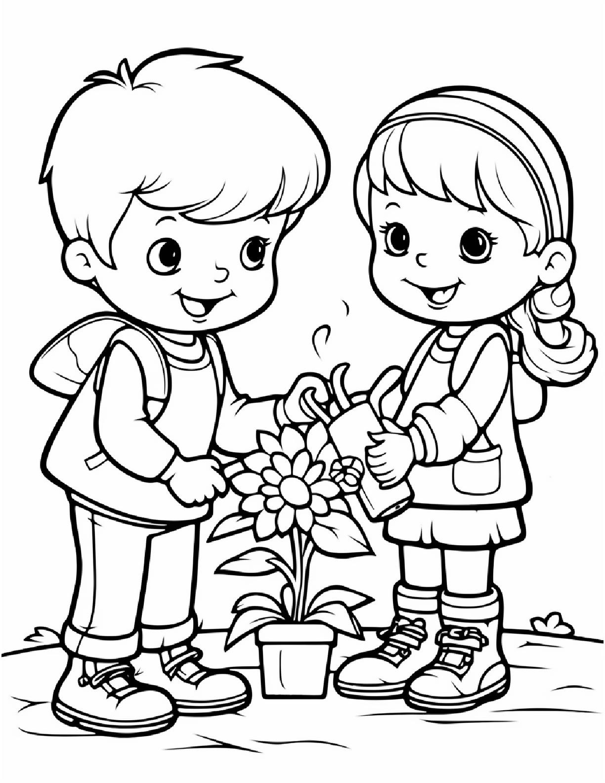 Coloring Book - 100 pages of fun