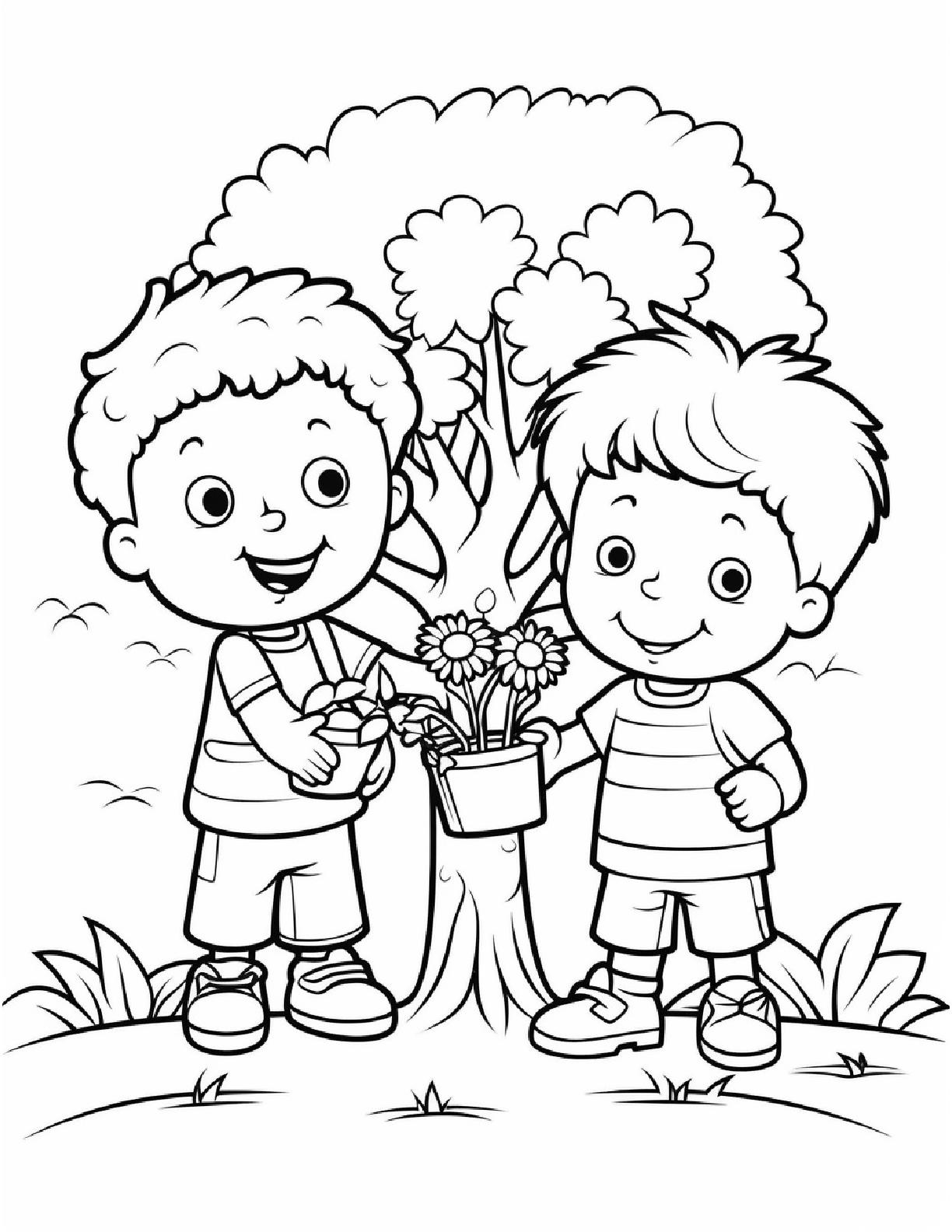 Coloring book - 100 pages 