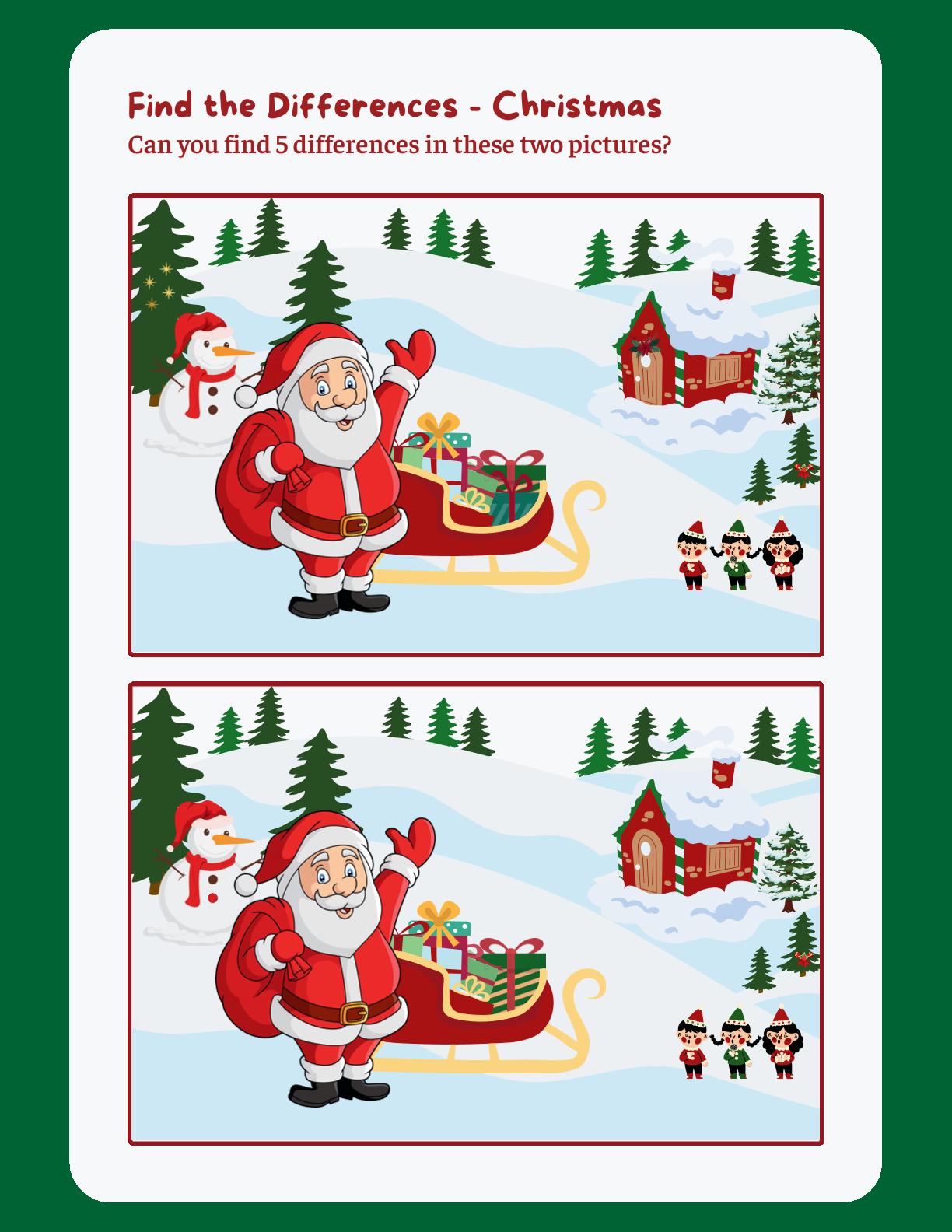 Christmas Activity and Coloring Book