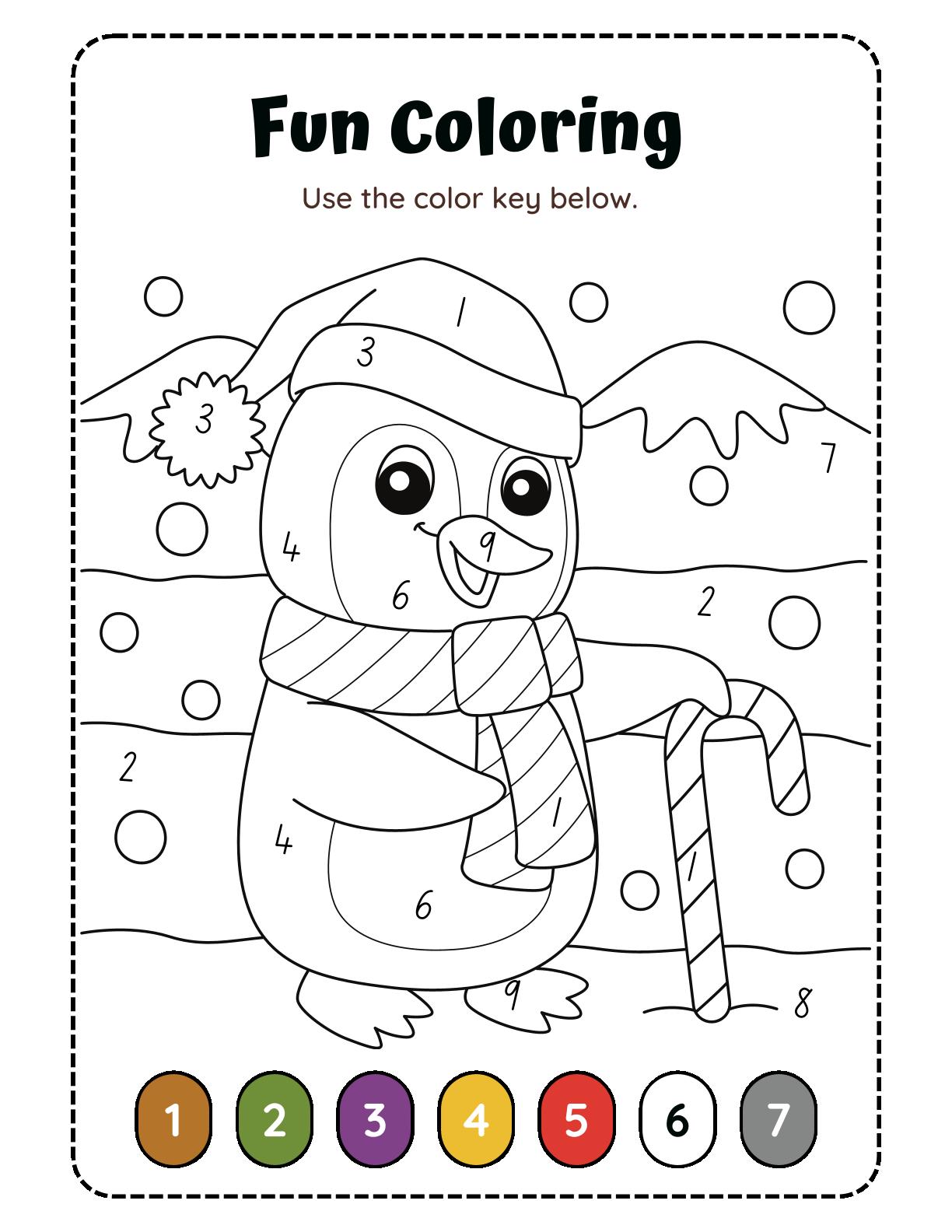 Color by number - book 2