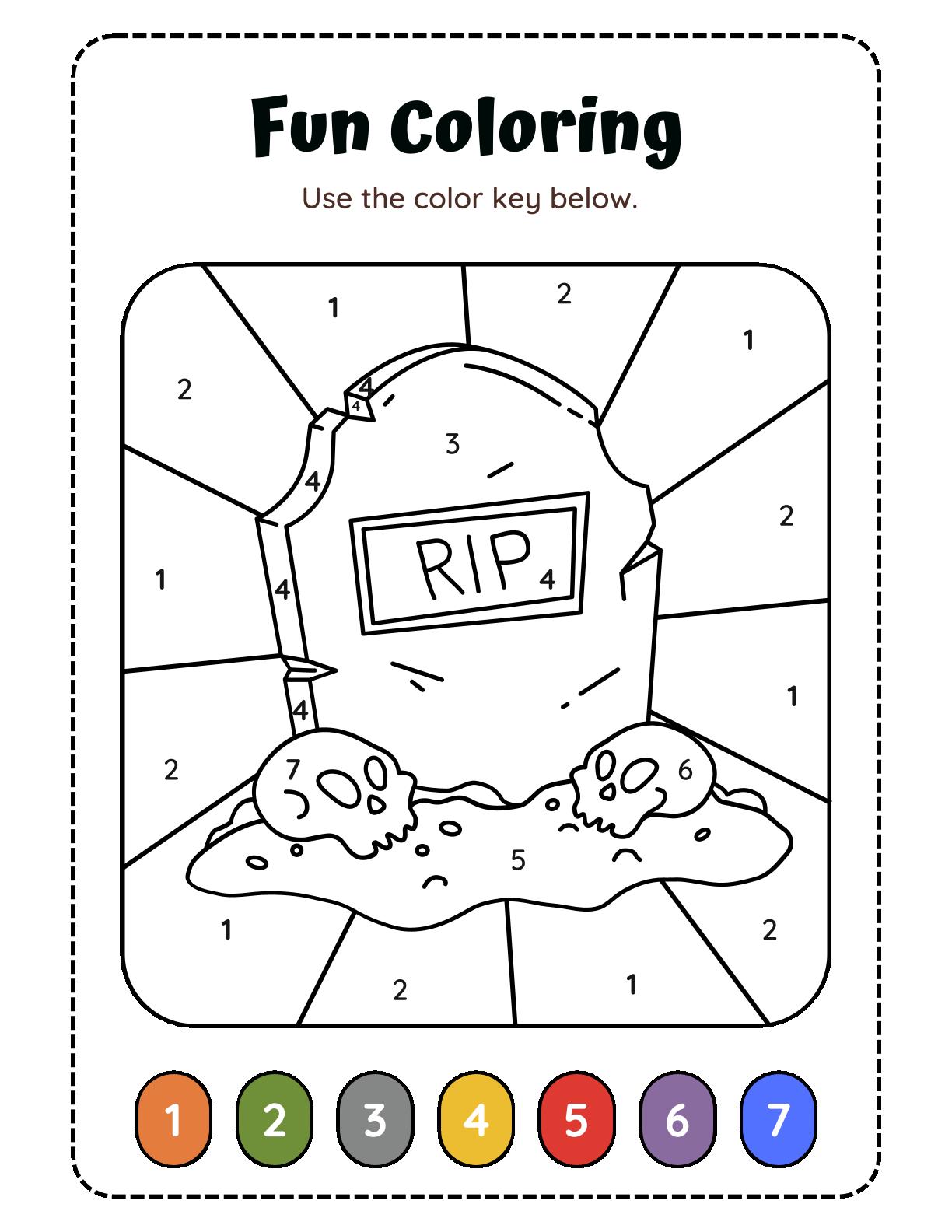 Color by number - book 2