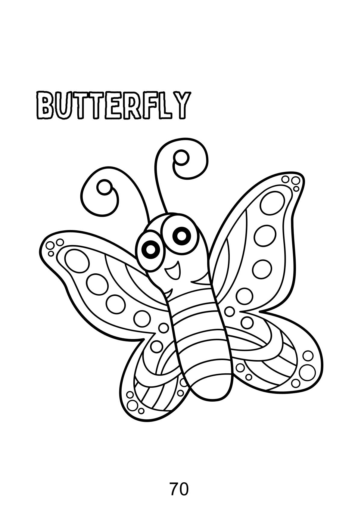 Coloring for Toddlers - Alphabets, Fruits, Veggies and more