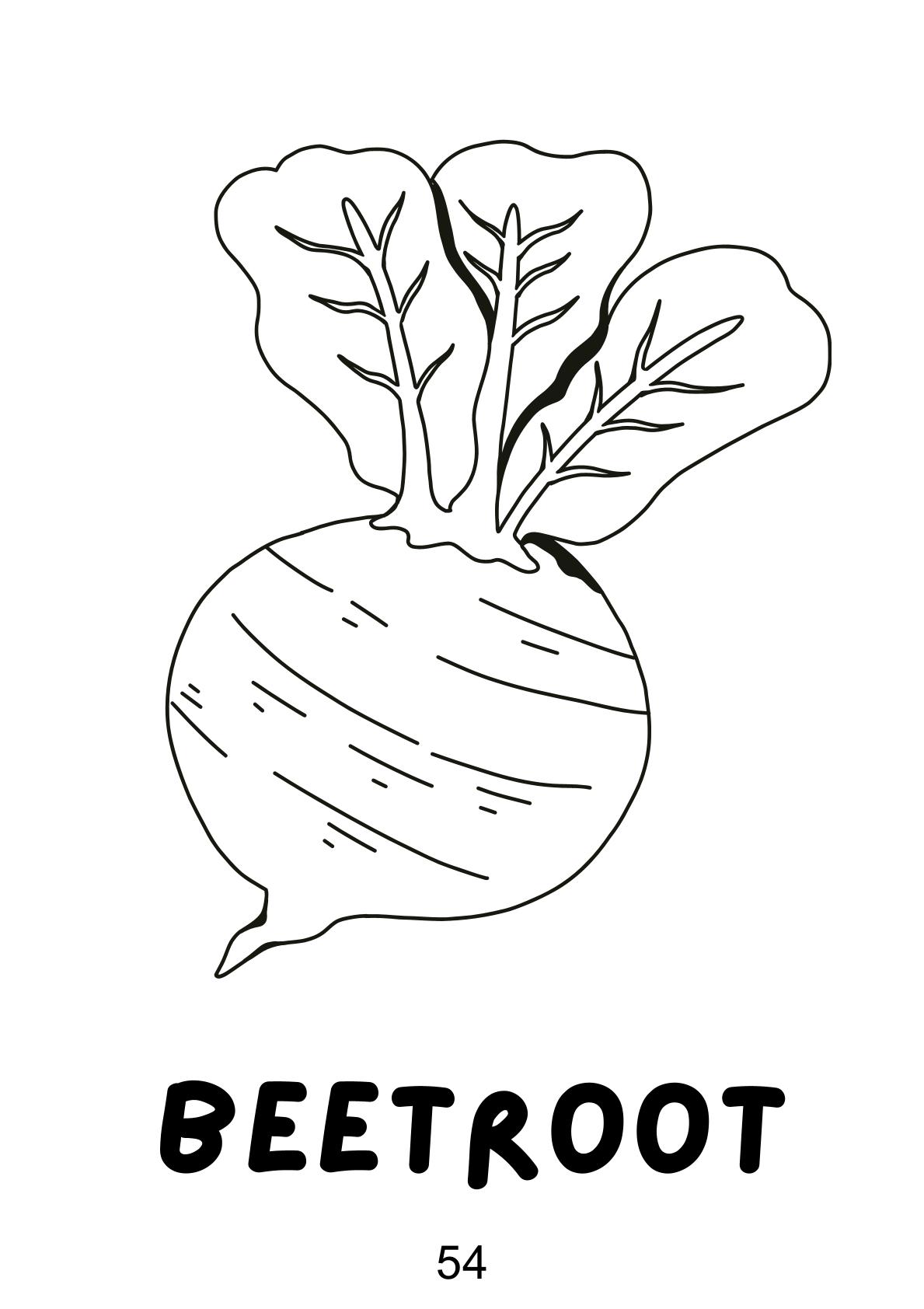 Coloring for Toddlers - Alphabets, Fruits, Veggies and more