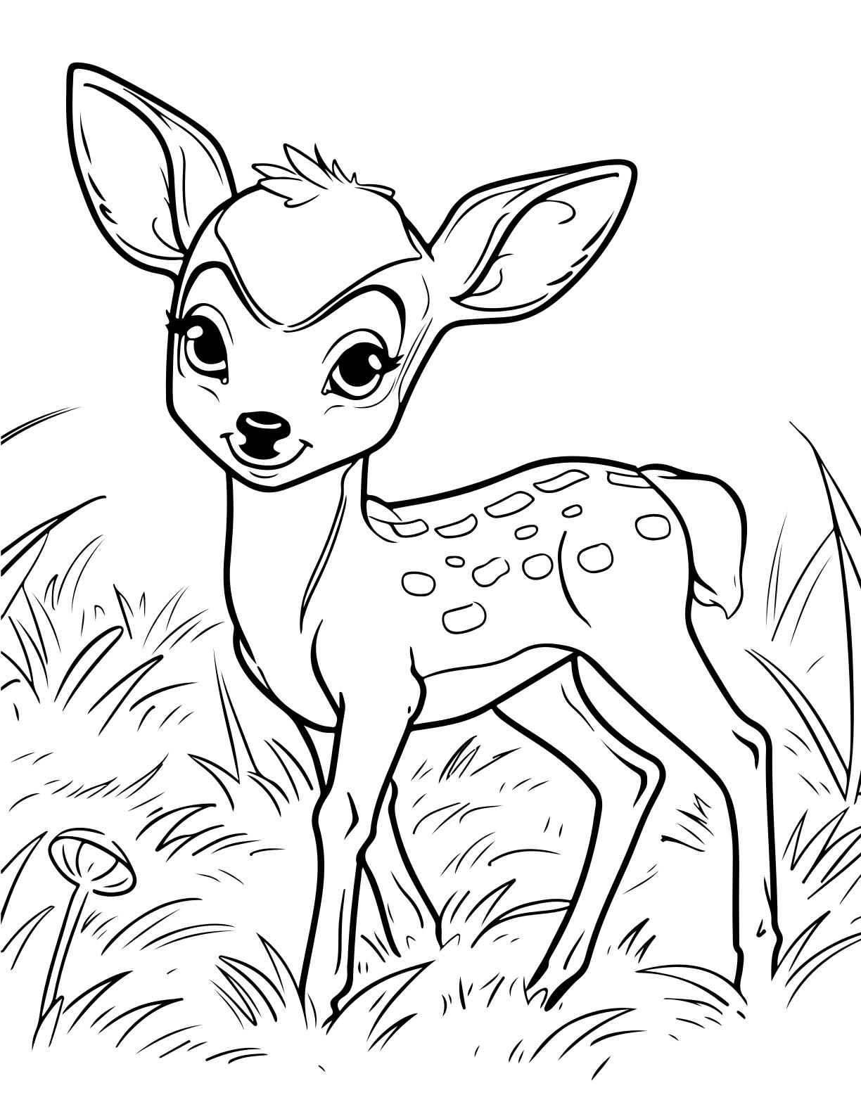 Cute Baby Animals Coloring