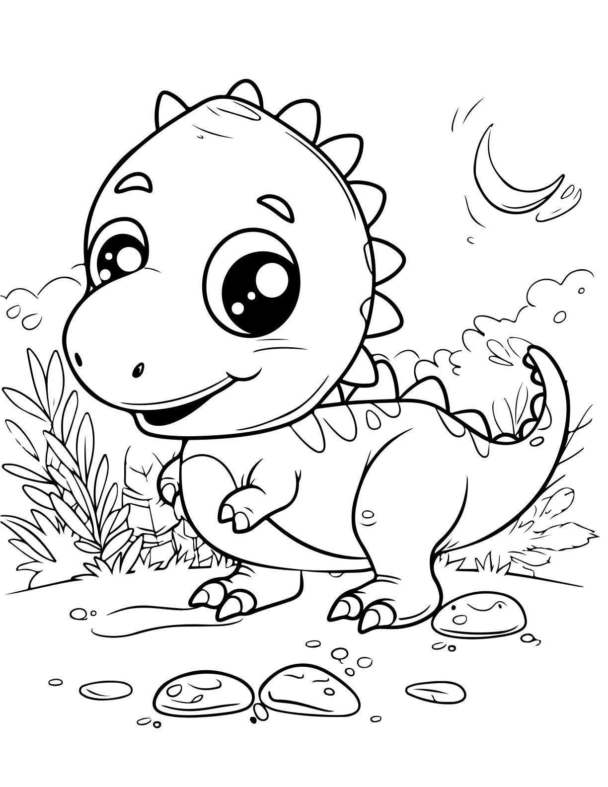 Cute Baby Animals Coloring