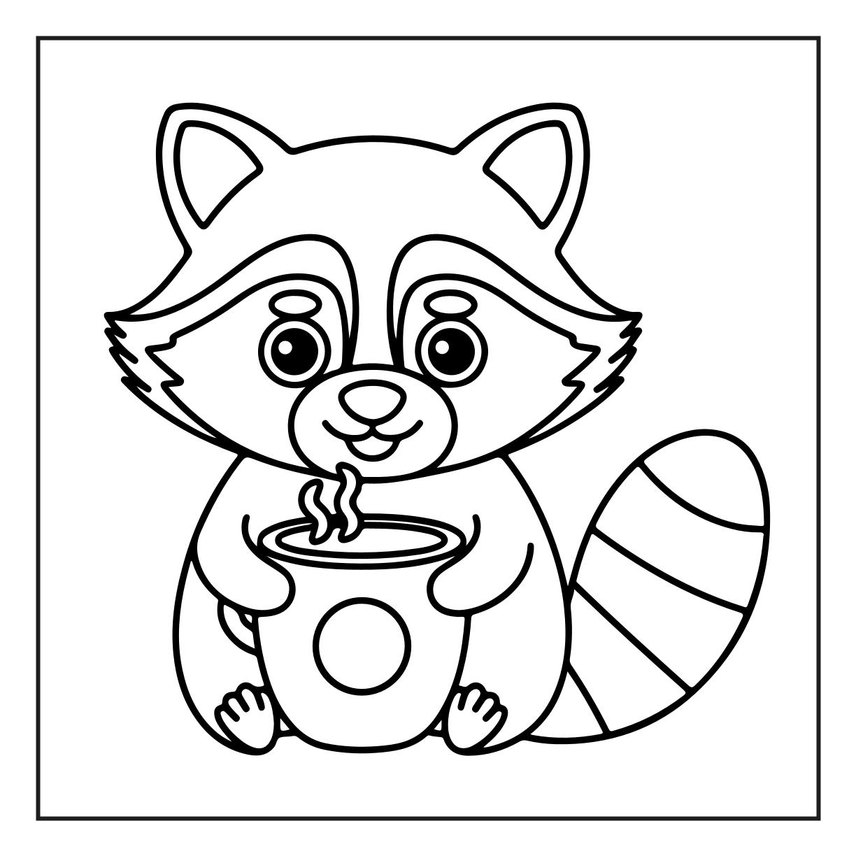 Simple coloring pages for toddlers