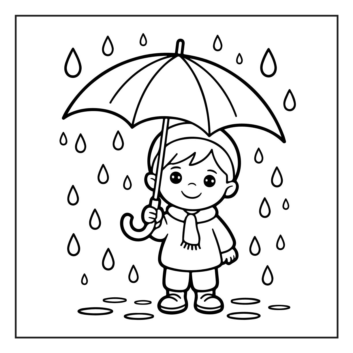 Simple coloring pages for toddlers