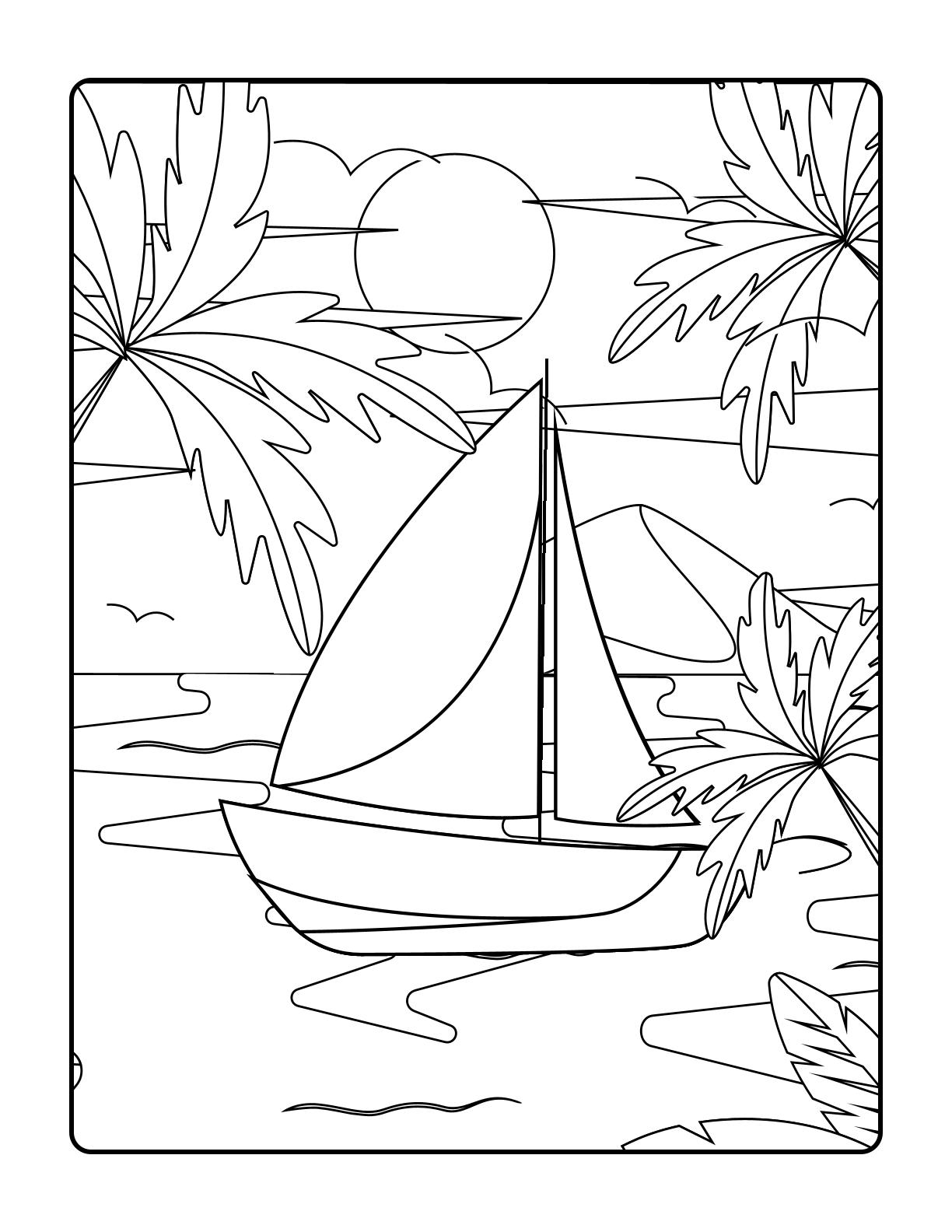 Welcome Summer with Fun Coloring