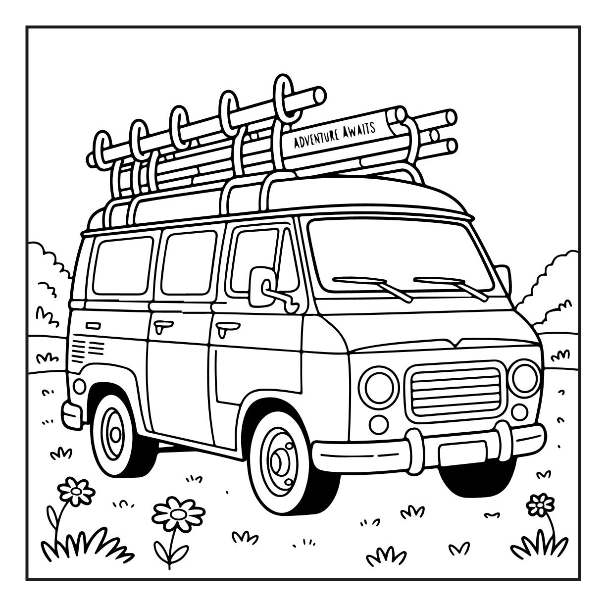 Color the Vehicles