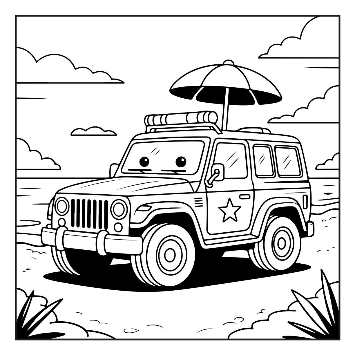 Color the Vehicles