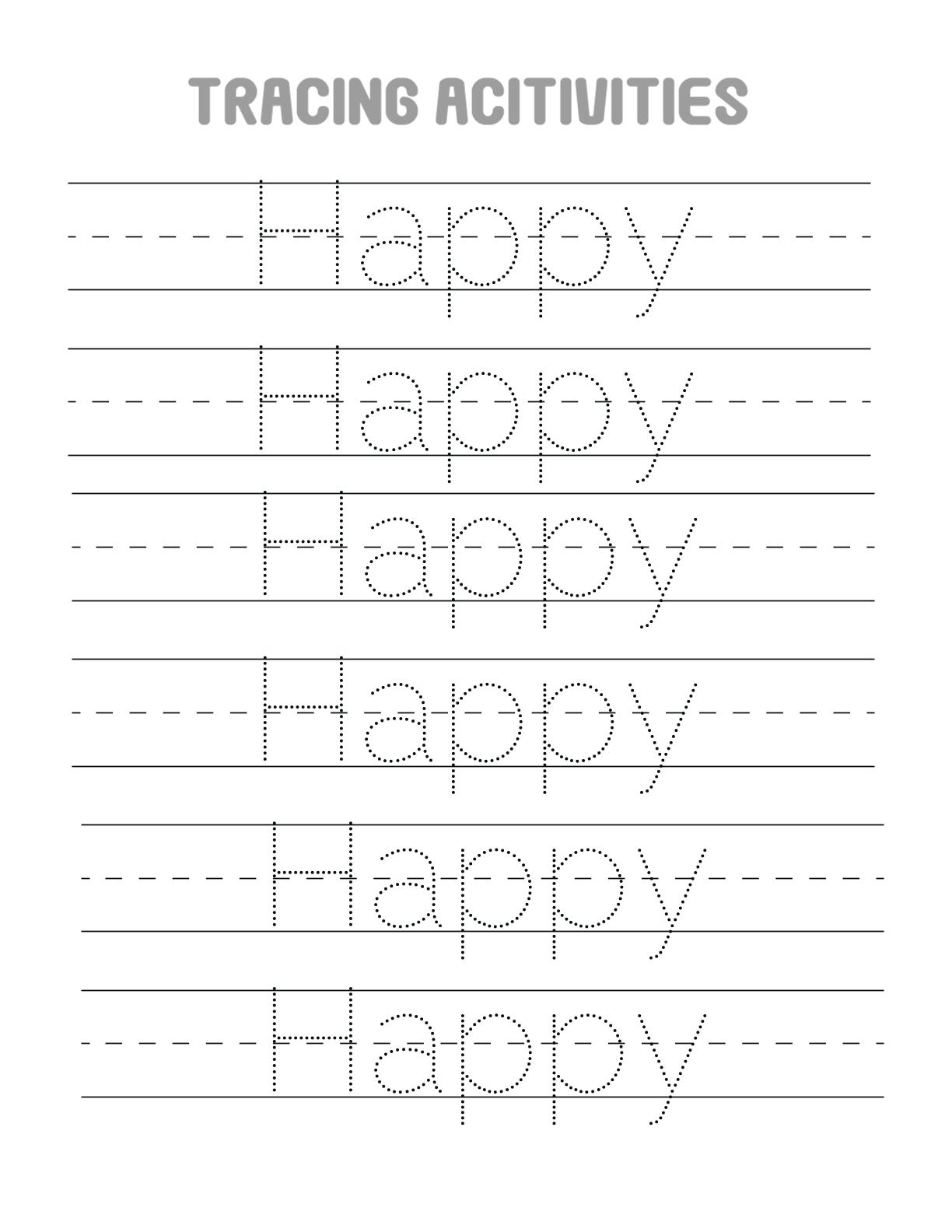 Understand emotions - includes tracing, flashcards and more