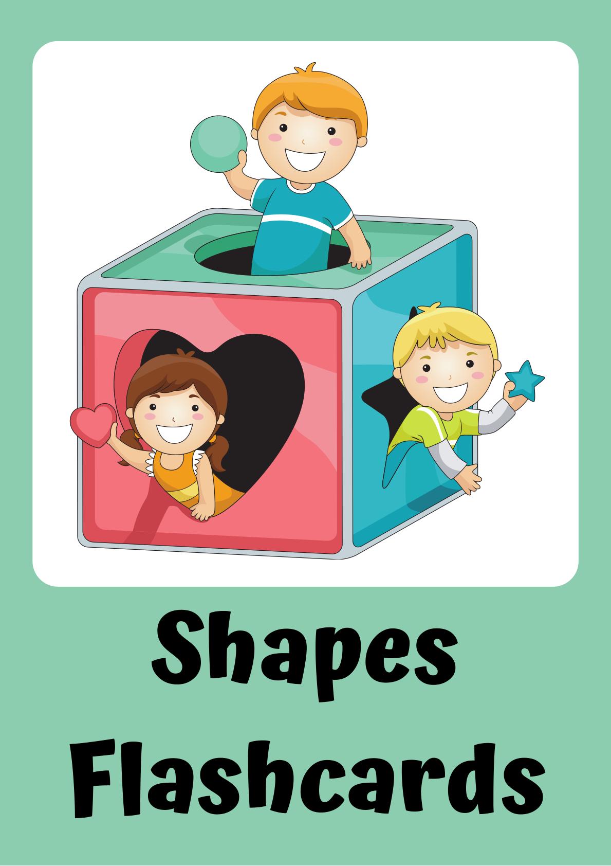 Learn Shapes through Flashcards