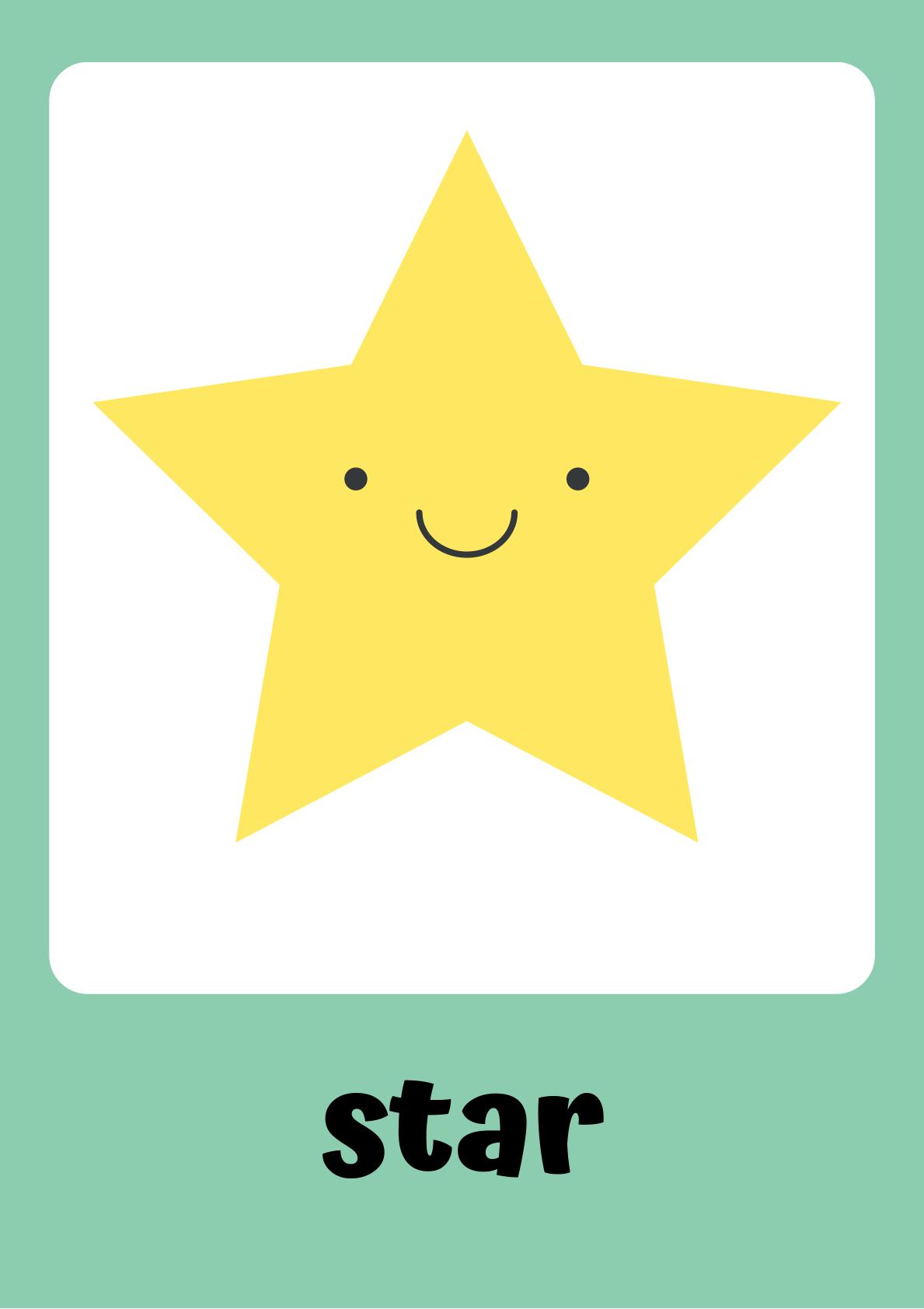 Learn Shapes through Flashcards