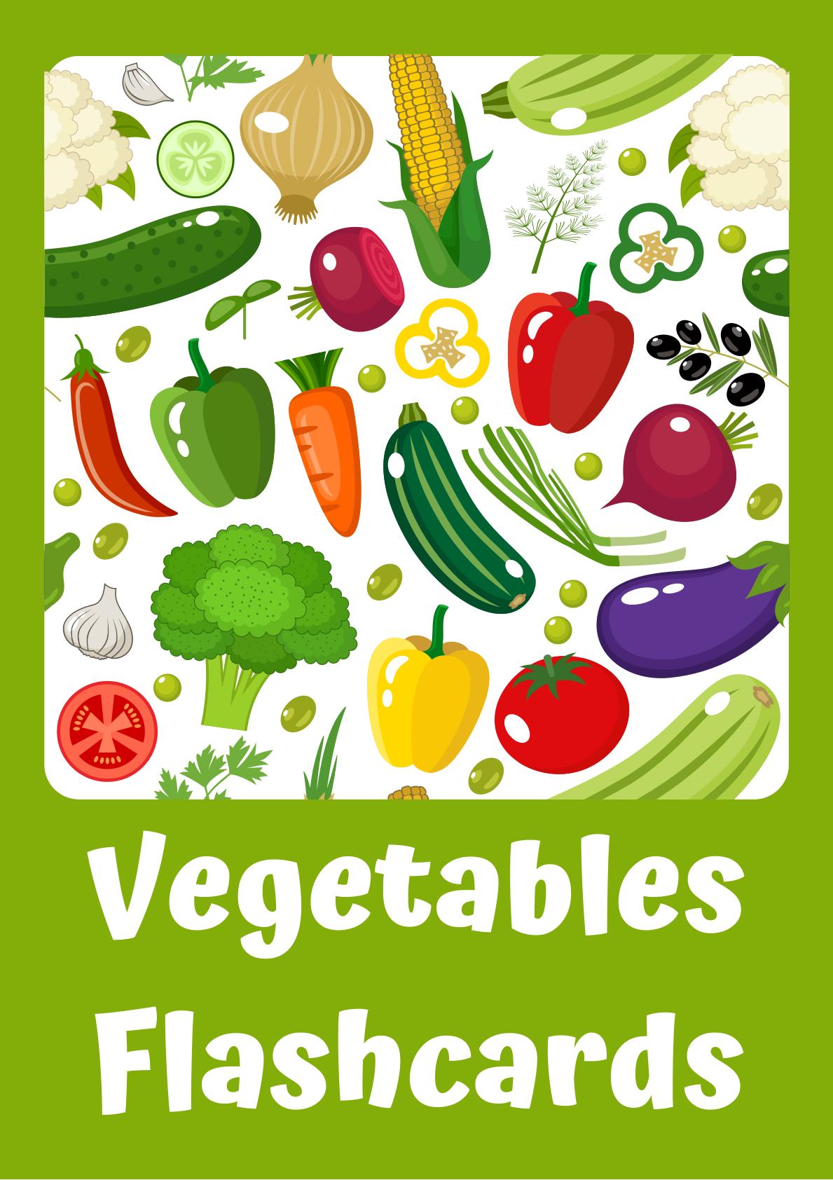 Vegetables Flashcards