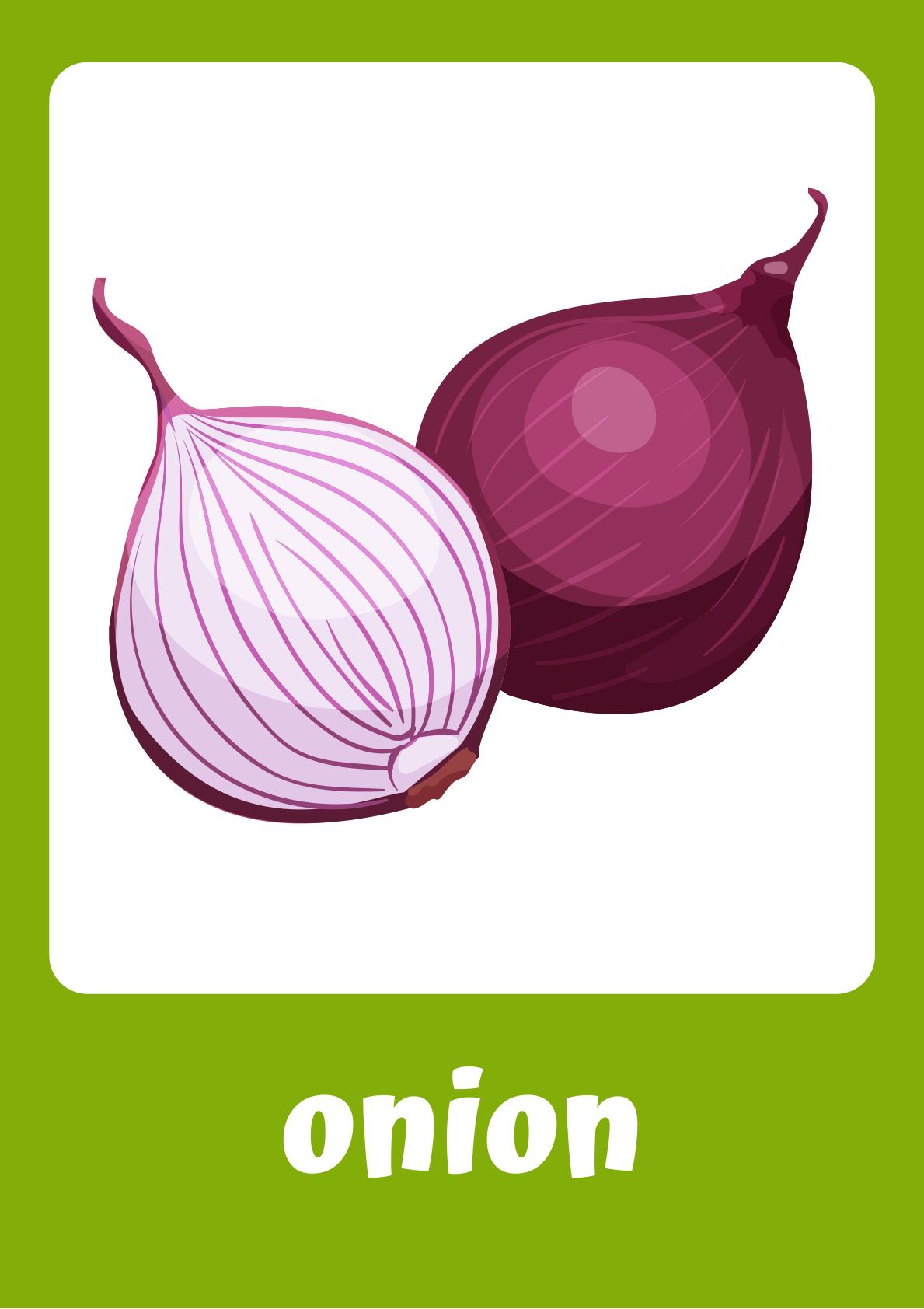 Vegetables Flashcards