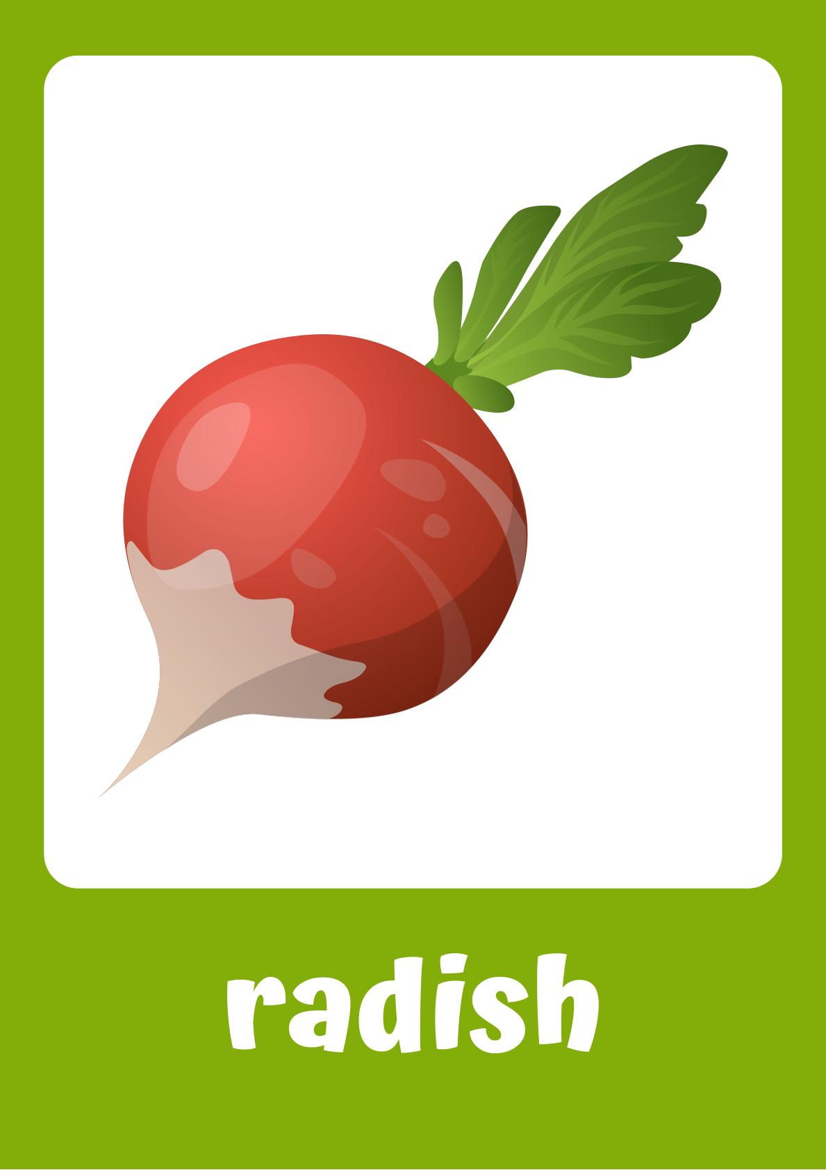 Vegetables Flashcards