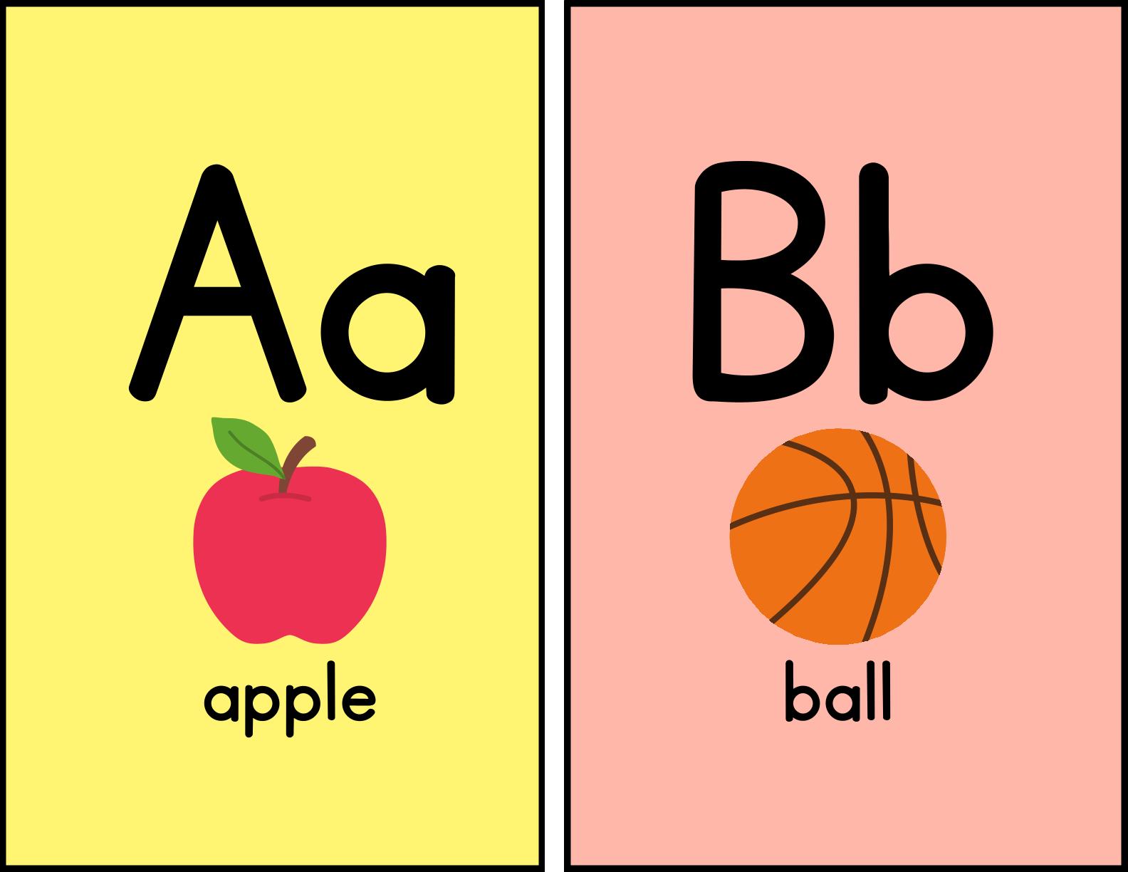 Alphabets Flashcards