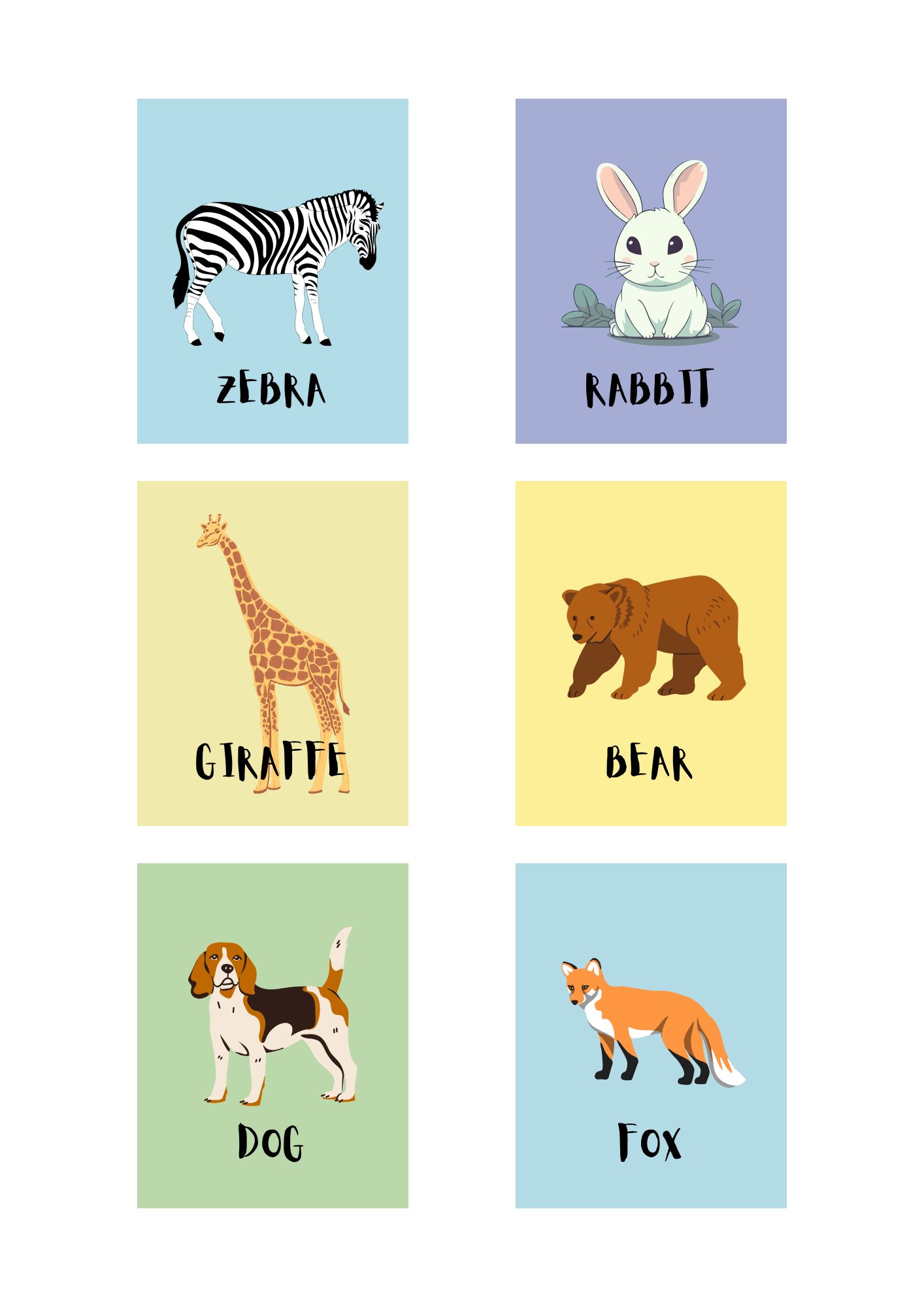 Animals Flashcards