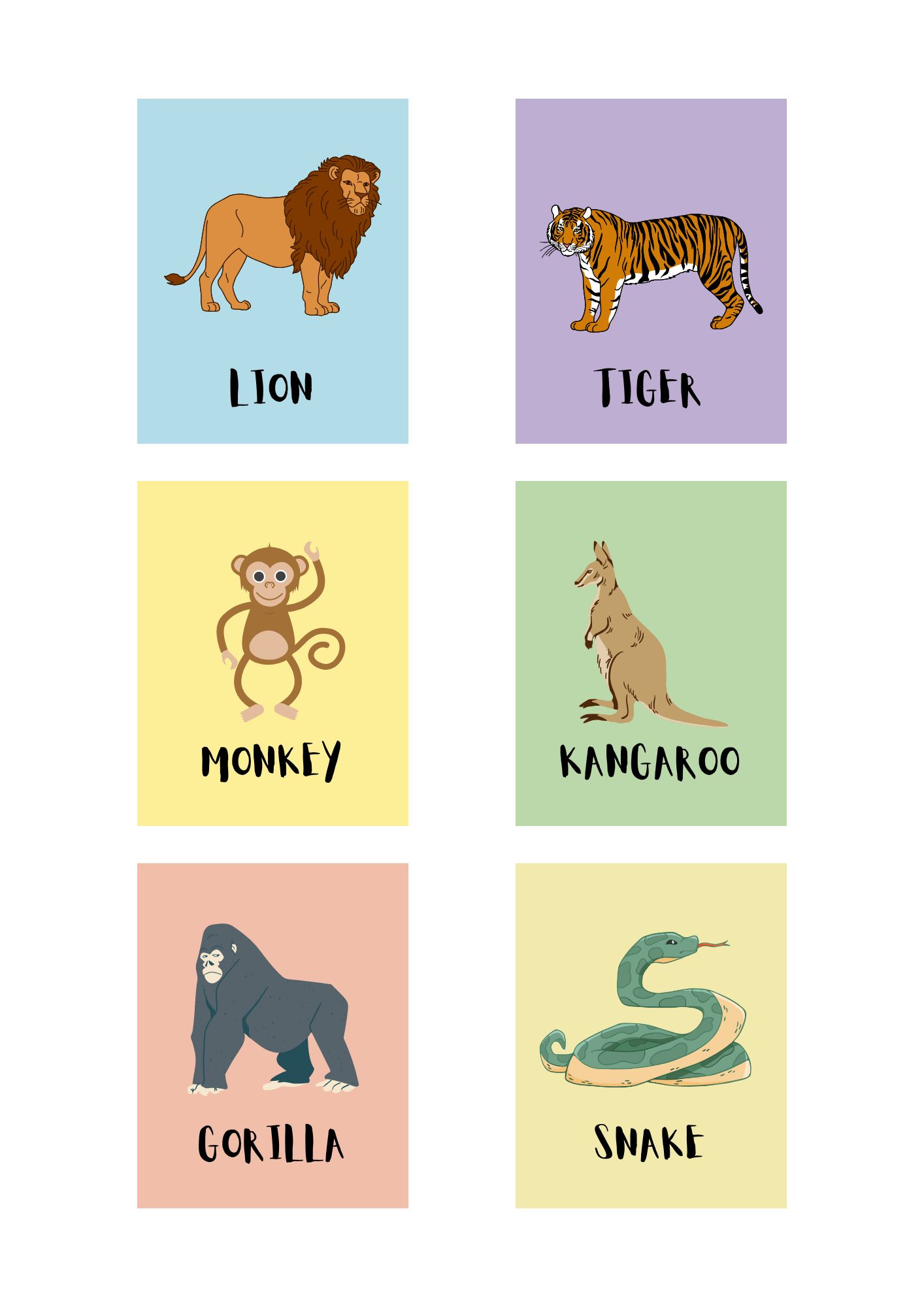 Animals Flashcards