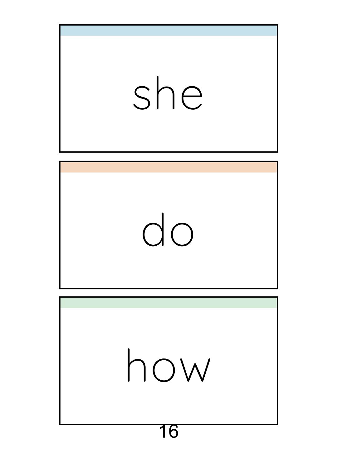 Learn Sight Words
