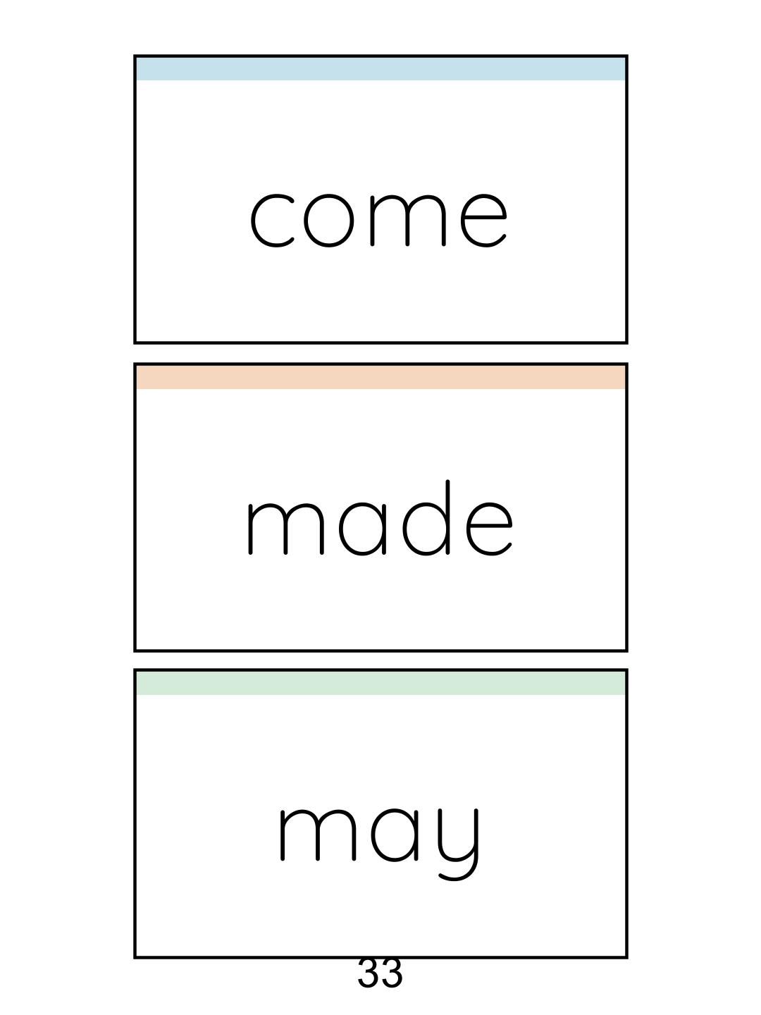 Learn Sight Words
