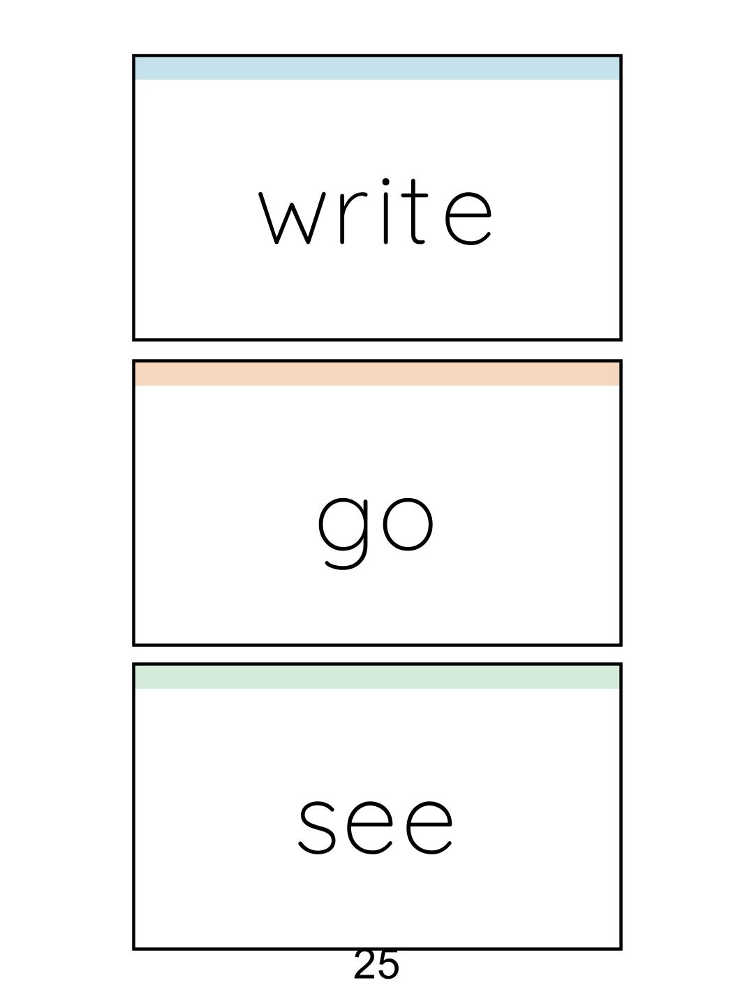 Learn Sight Words