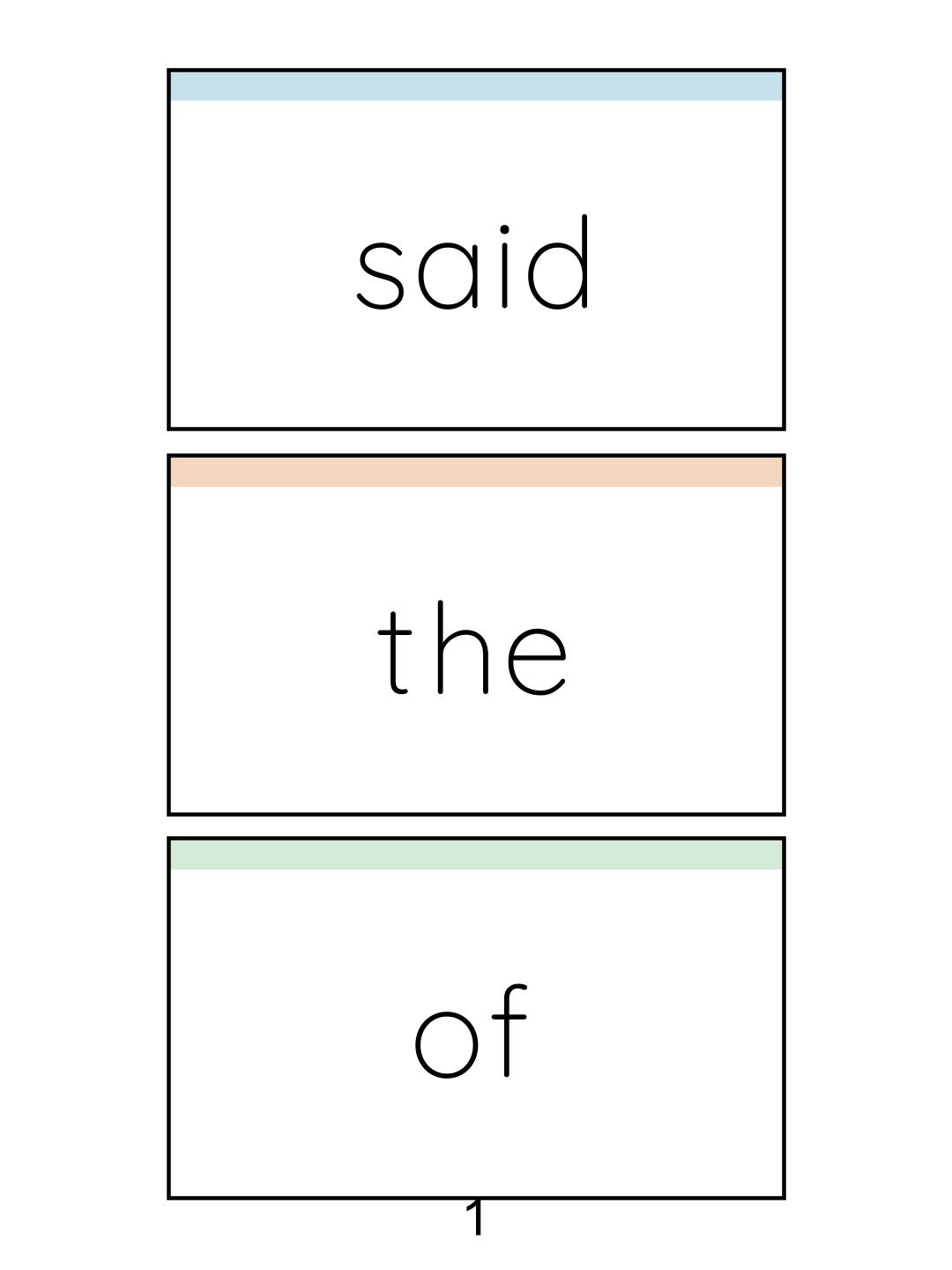 Learn Sight Words