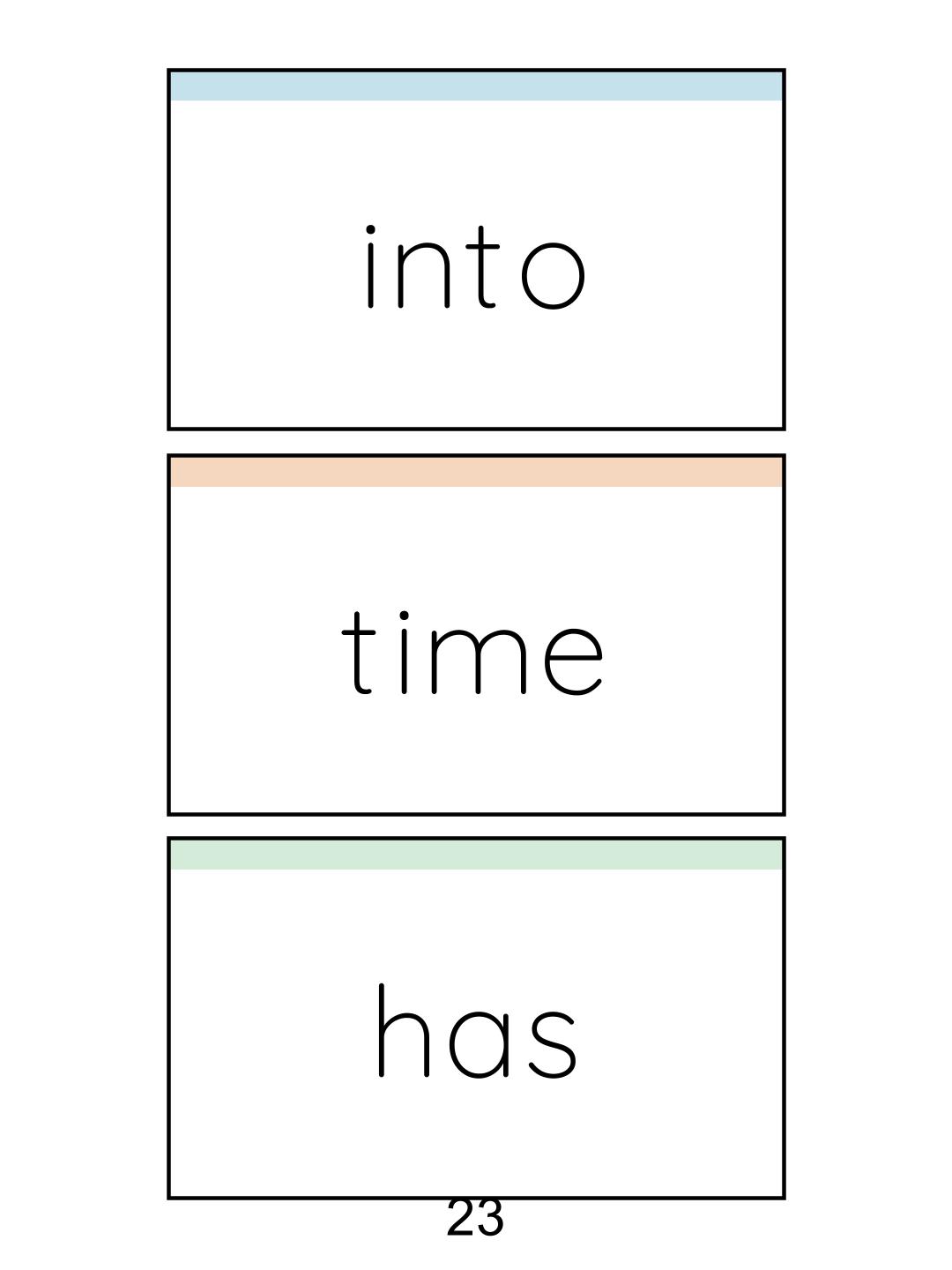Learn Sight Words