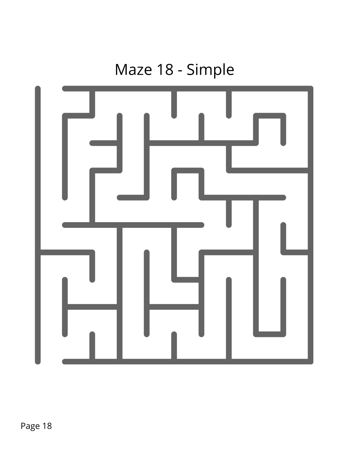 50 Rectangular Mazes