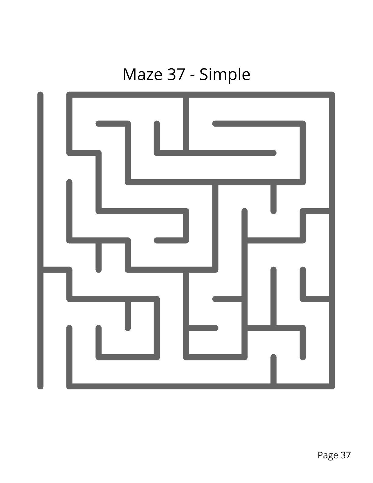 50 Rectangular Mazes