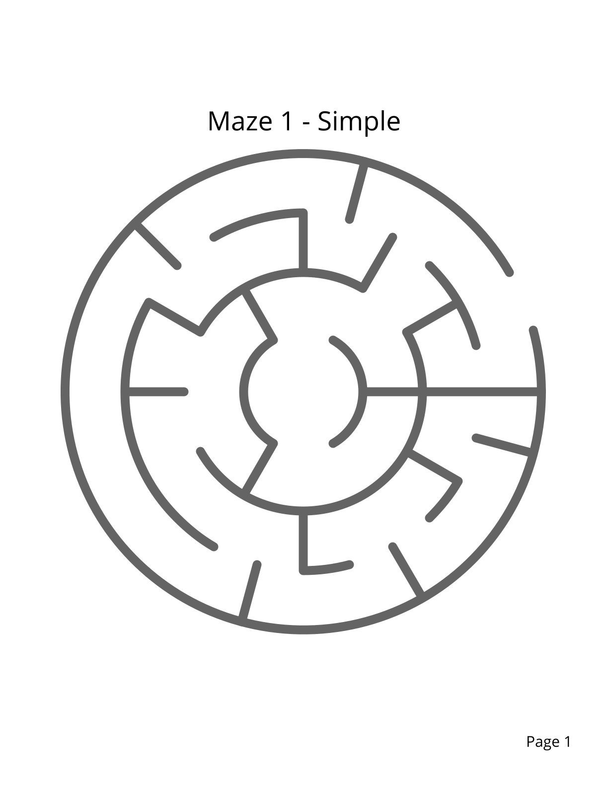 300 Circular Mazes