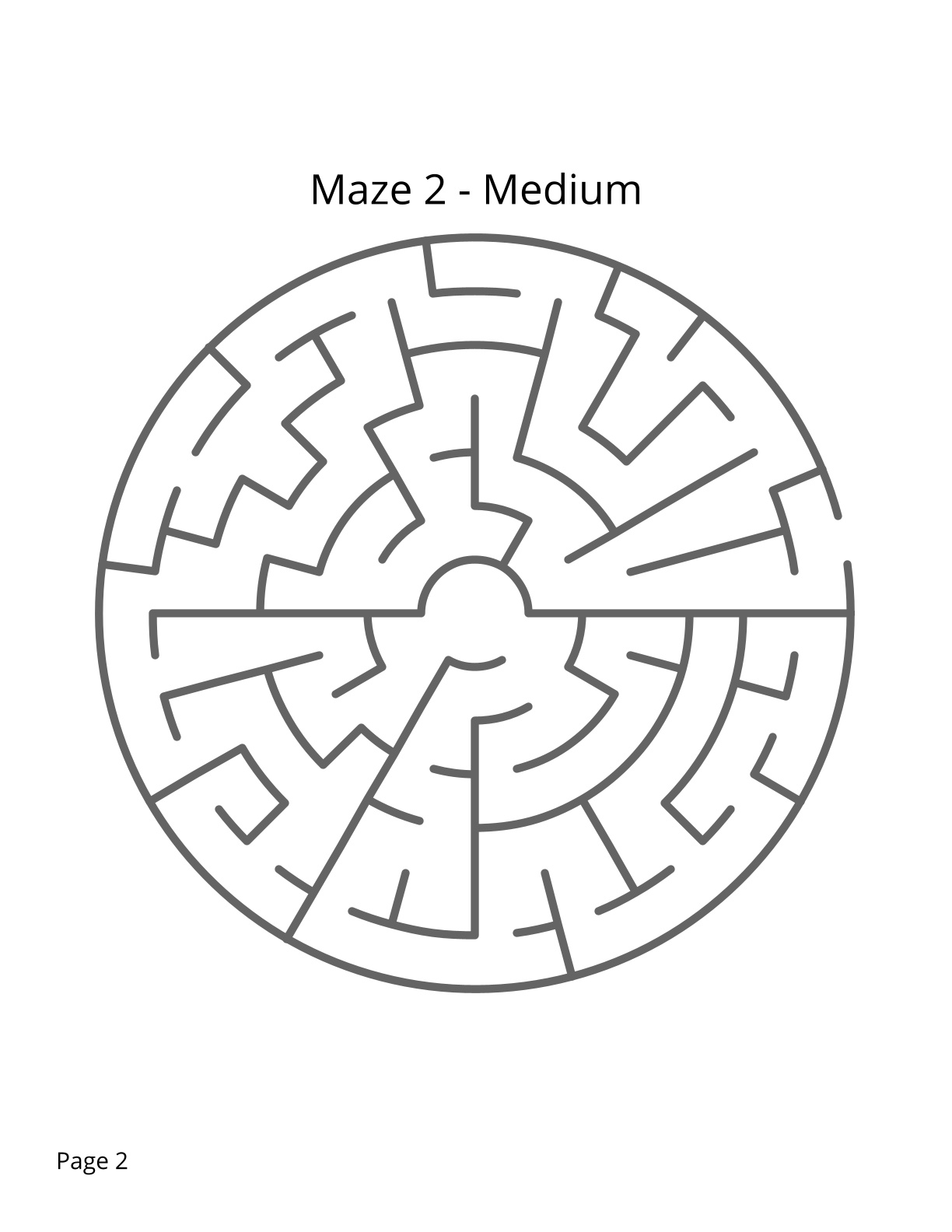 300 Circular Mazes