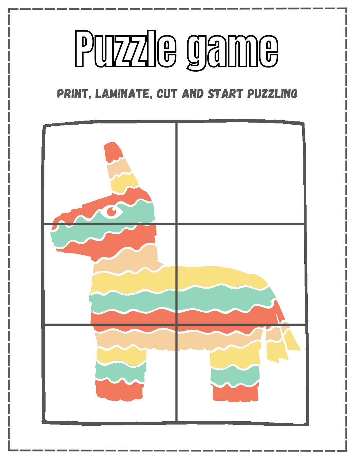 Cut and Join Puzzle Game
