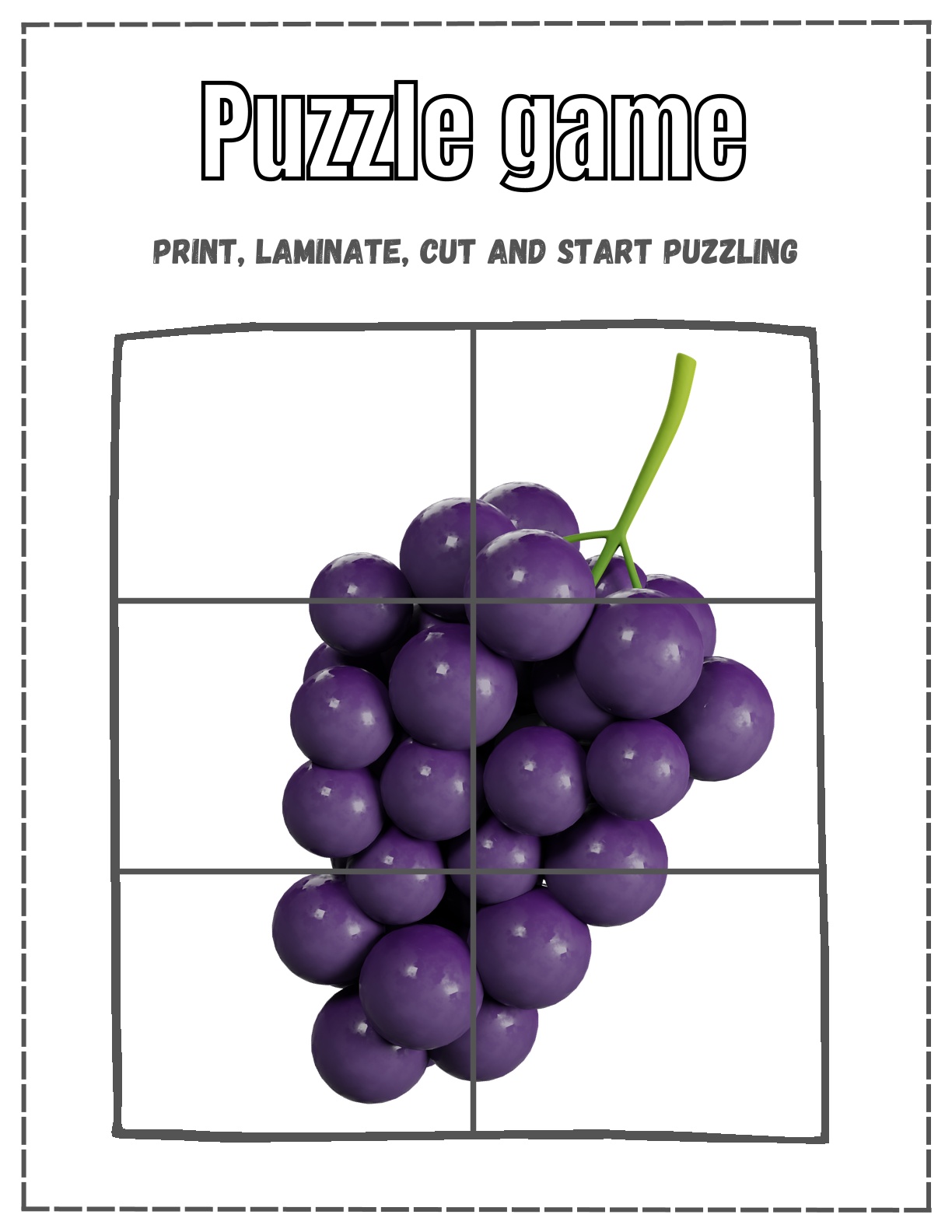 Cut and Join Puzzle Game
