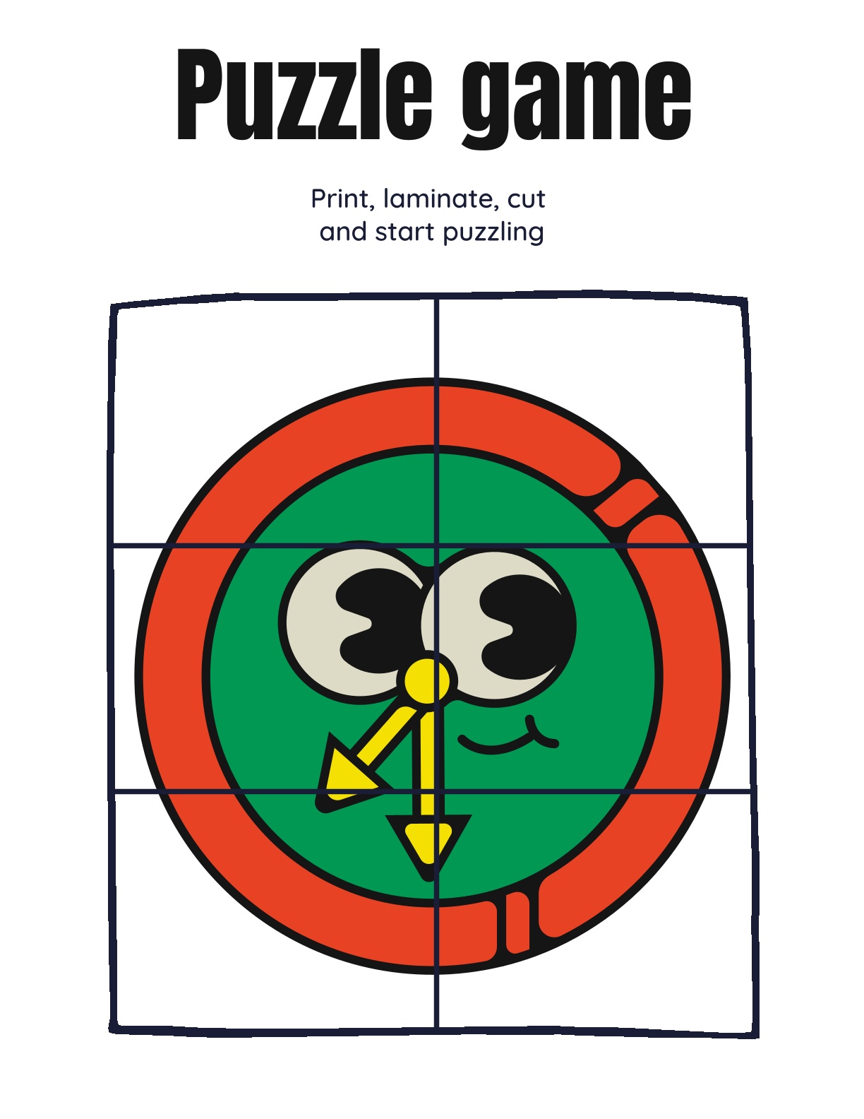 Cut and Join Puzzles - Simple