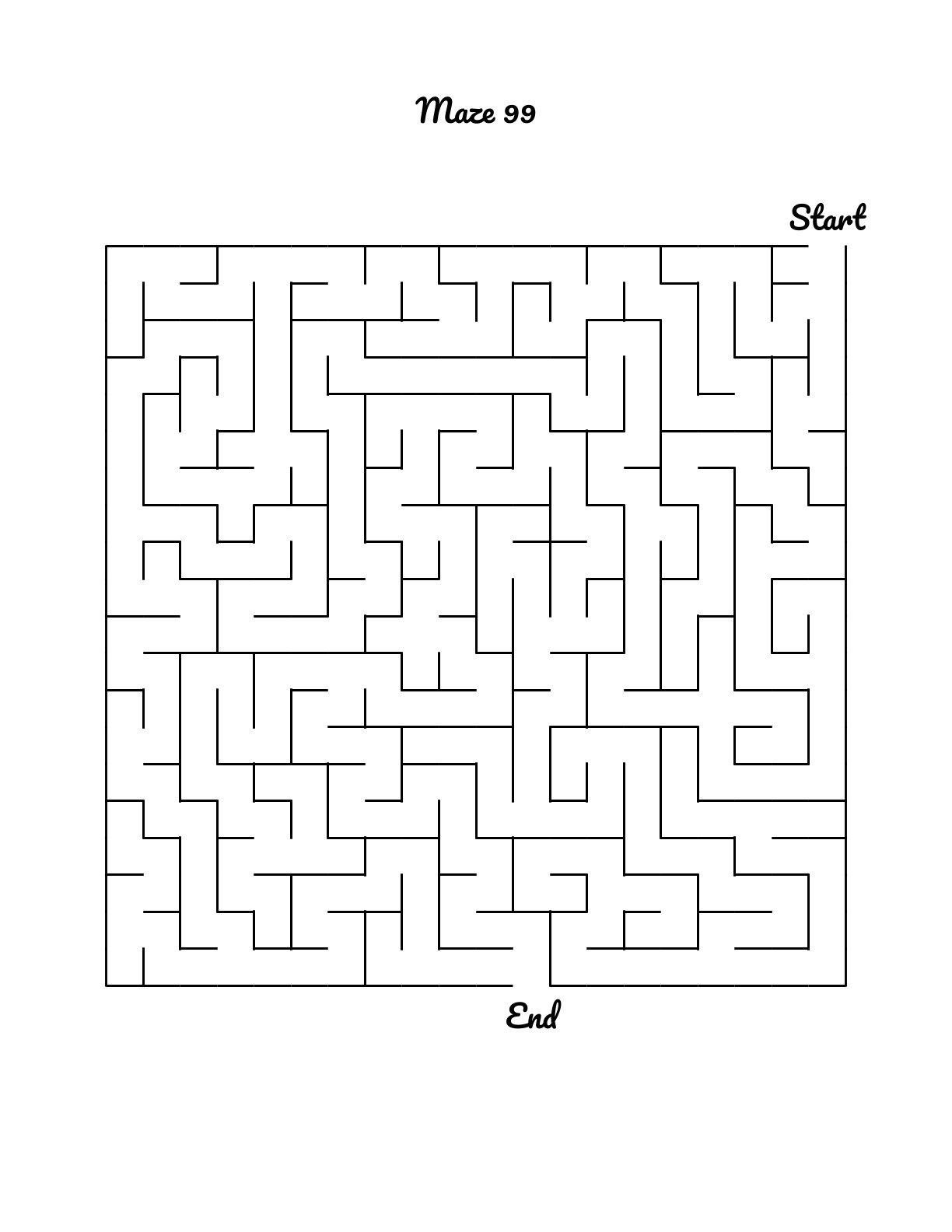 1000 Mazes for the Smarties