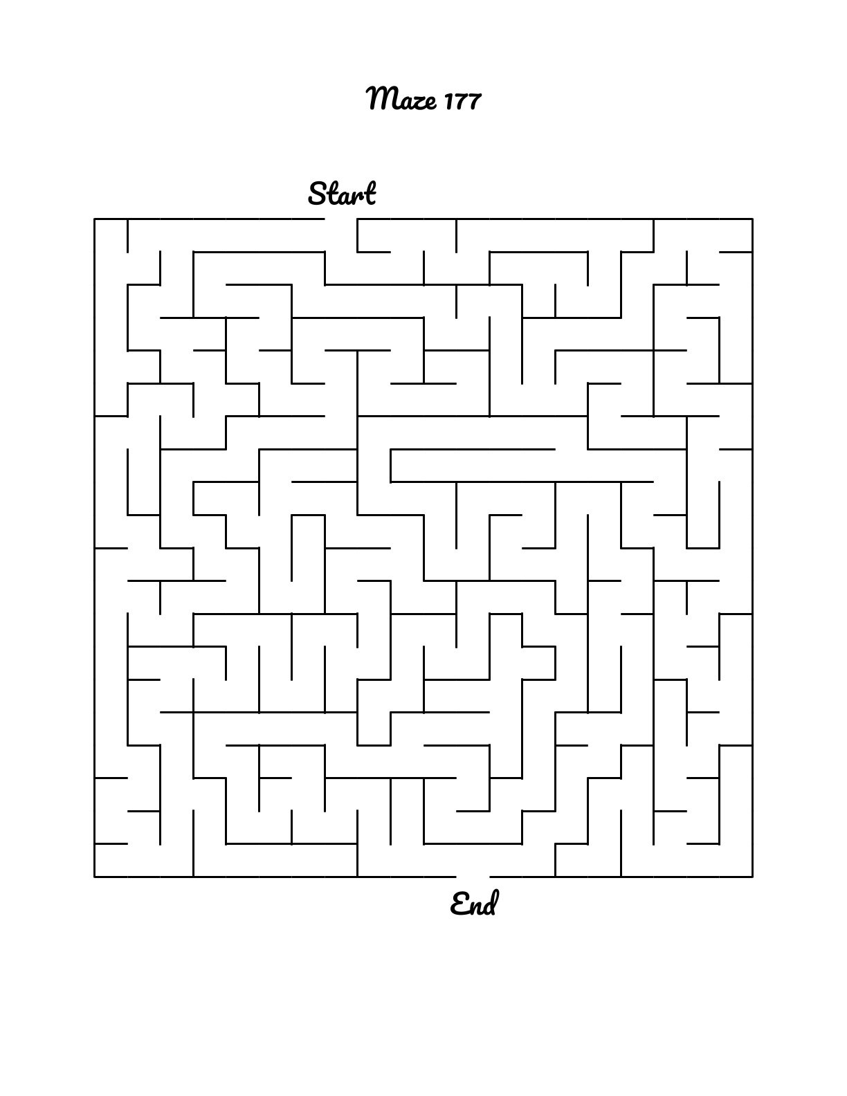 1000 Mazes for the Smarties