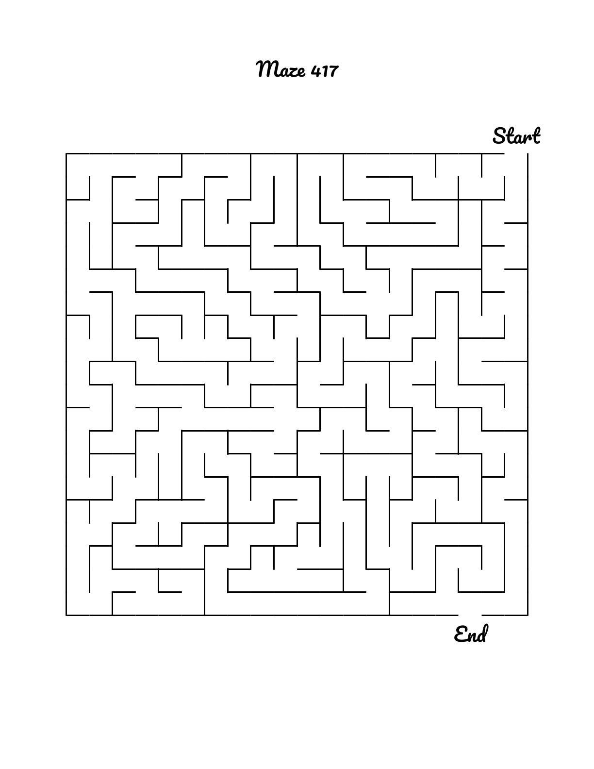 1000 Mazes for the Smarties