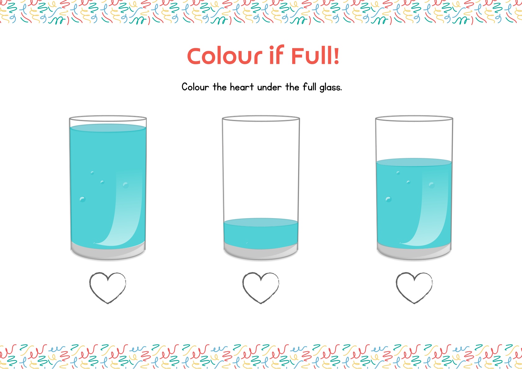 Multigame Worksheet for Kids