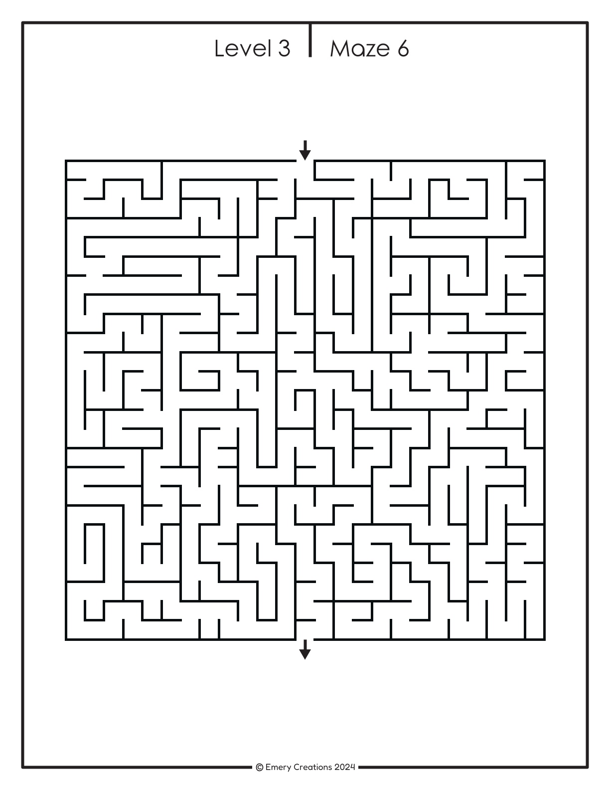 Complex Maze Puzzles